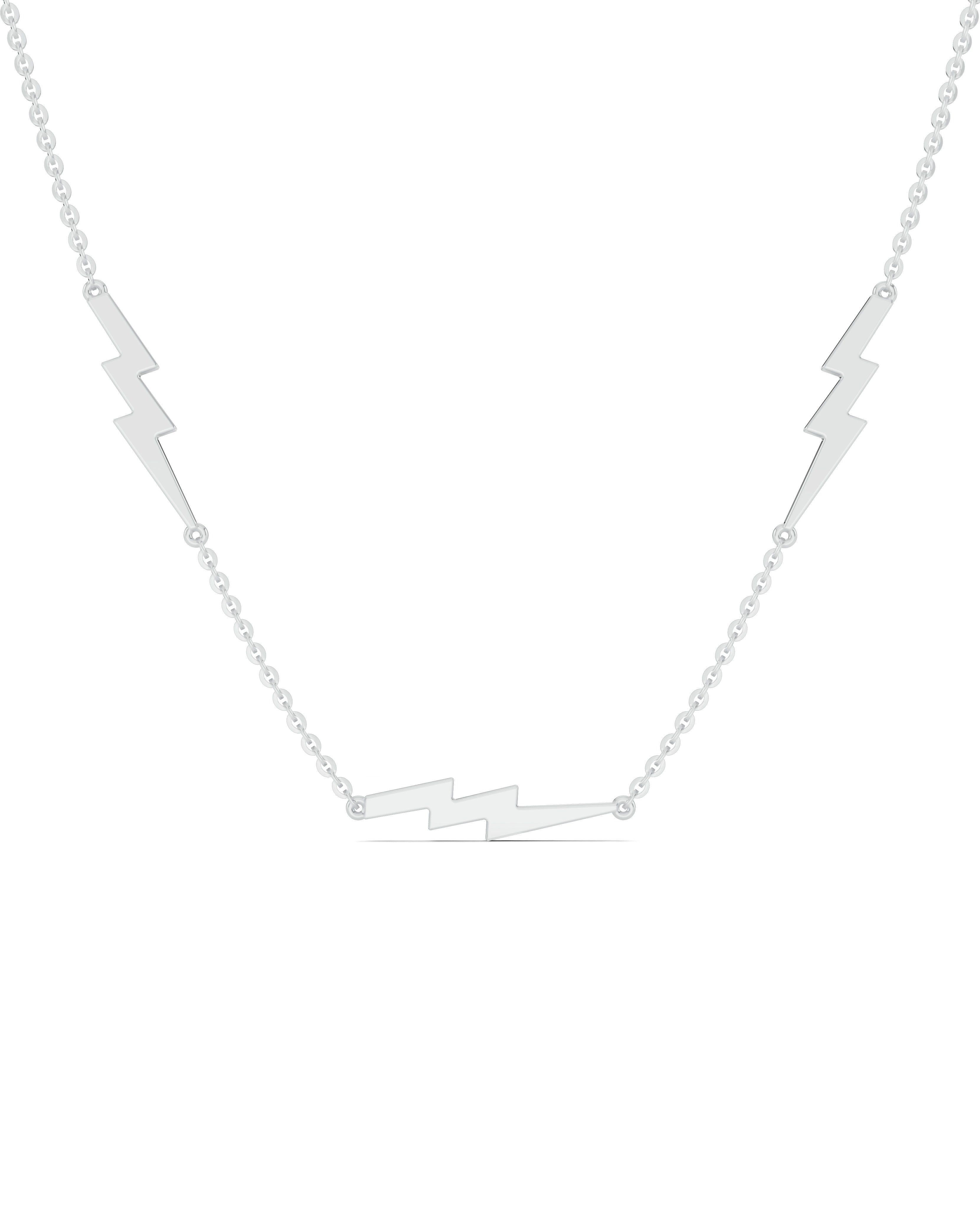 Platinized Sterling Silver