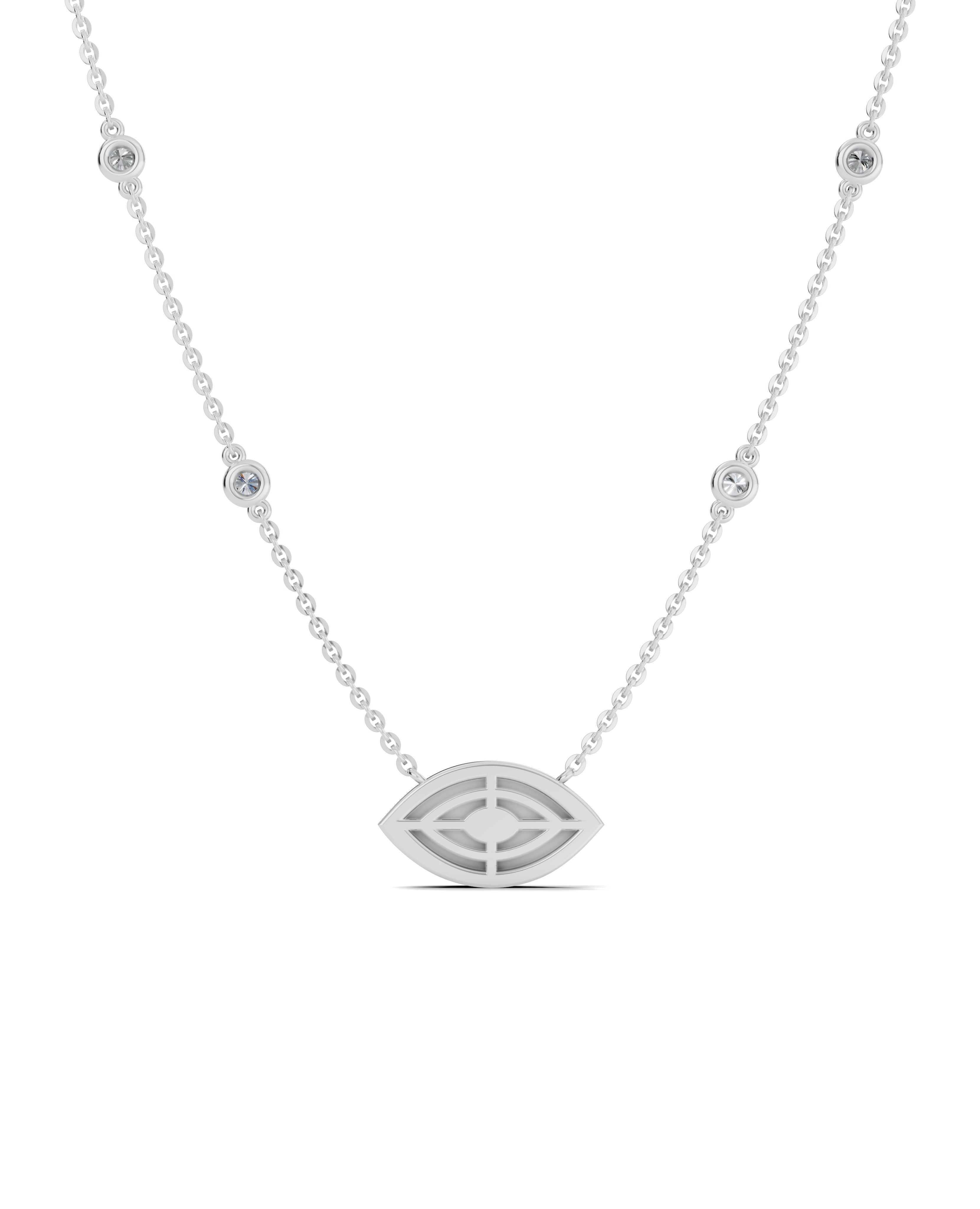 Platinized Sterling Silver