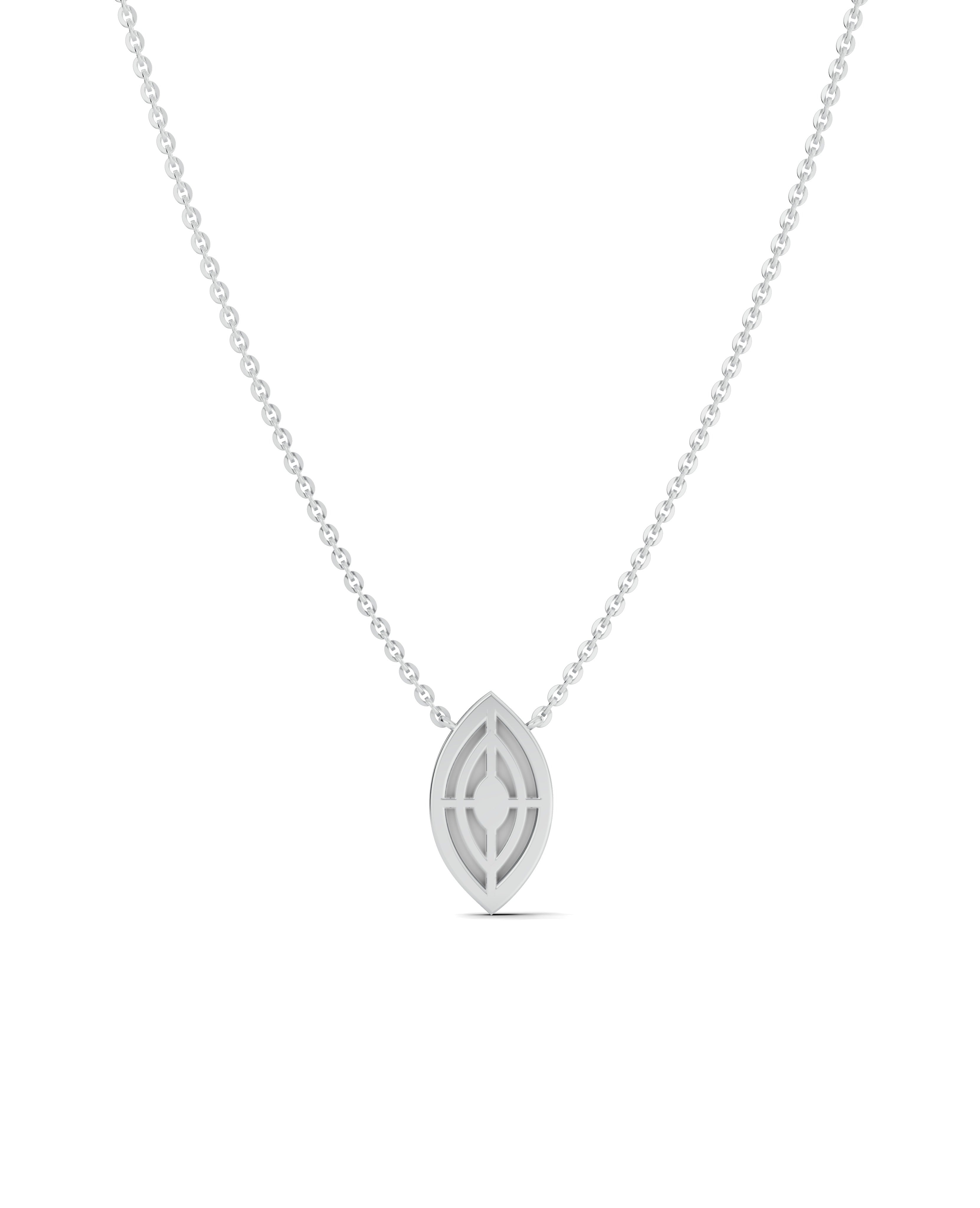 Platinized Sterling Silver