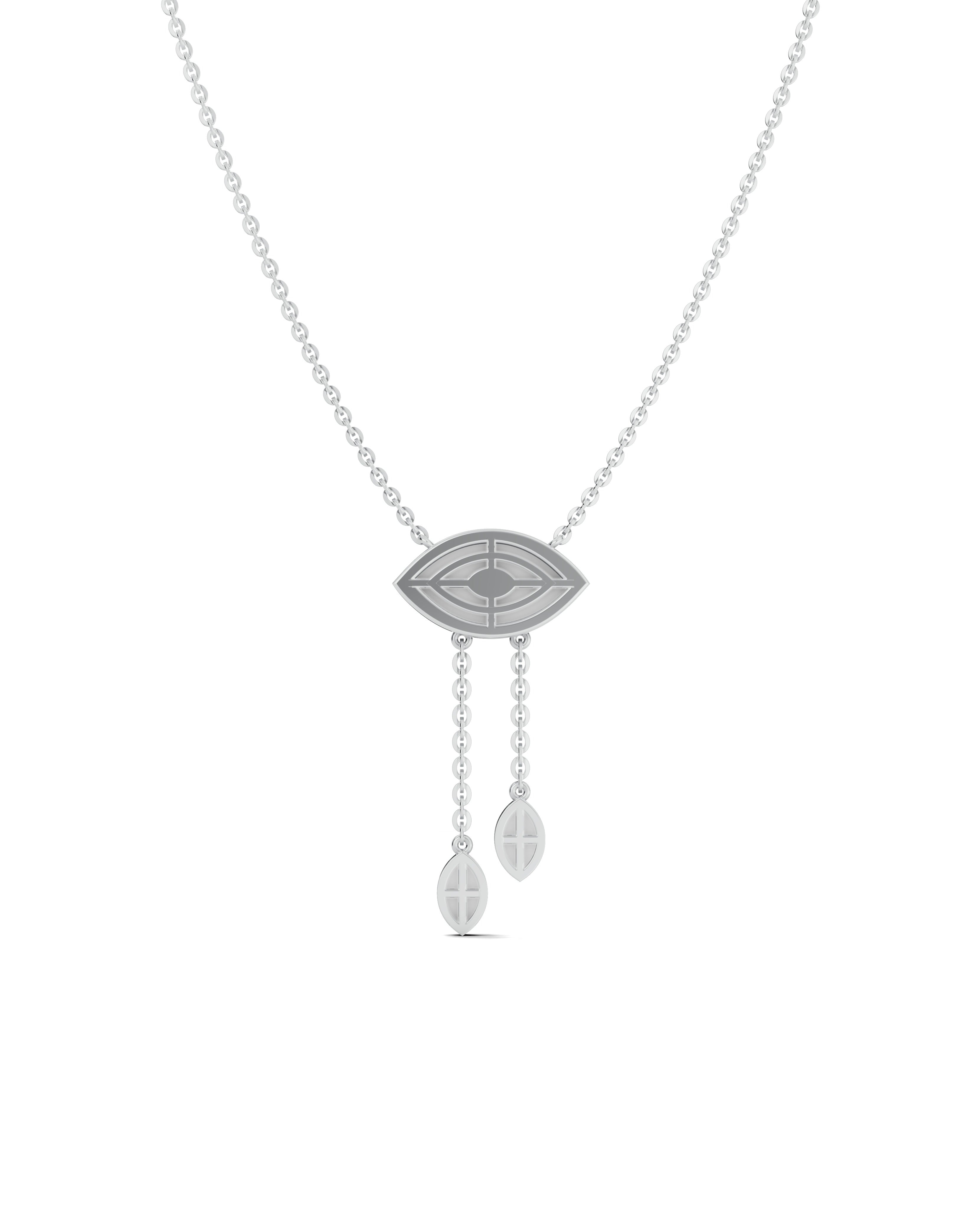 Platinized Sterling Silver