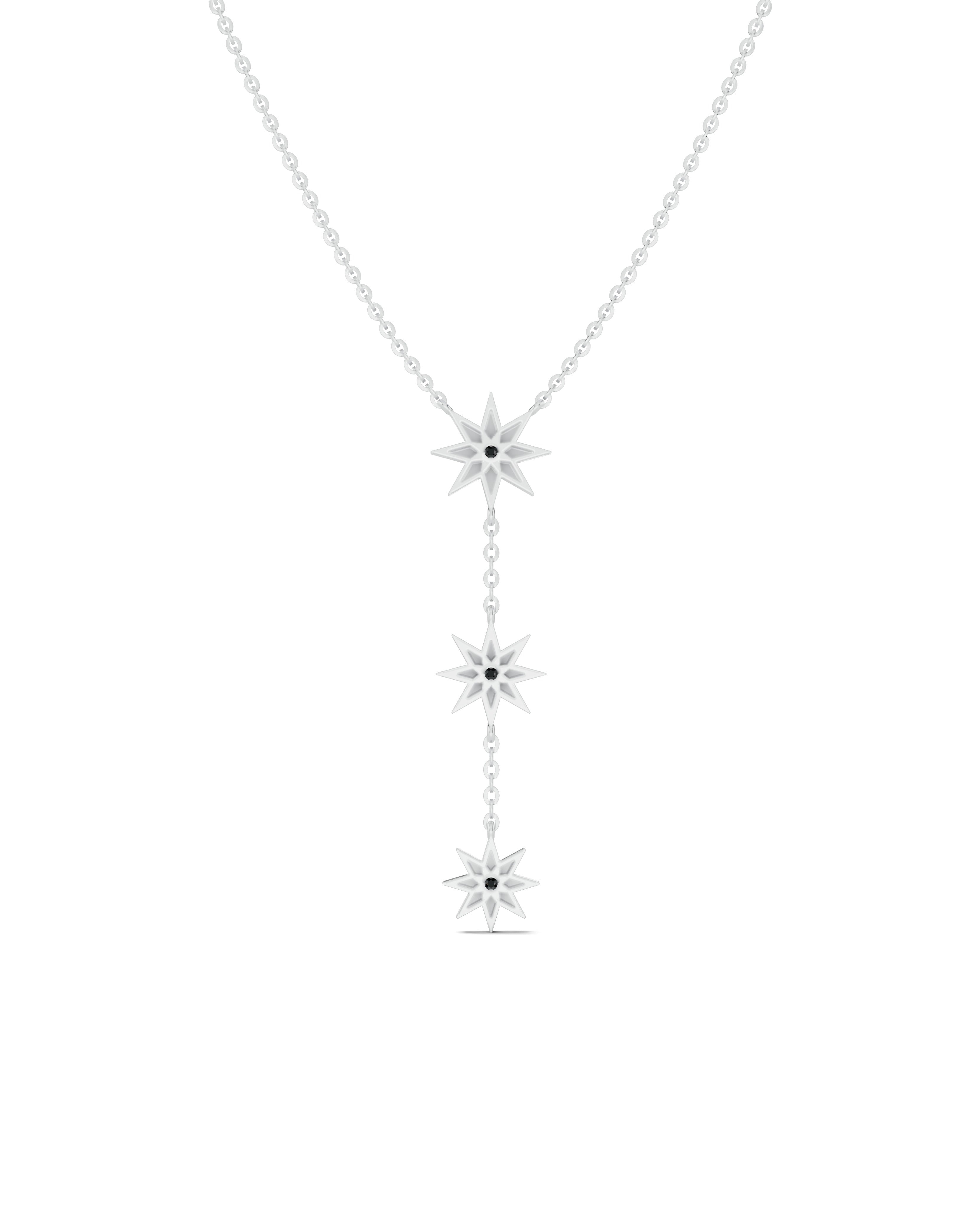 Platinized Sterling Silver