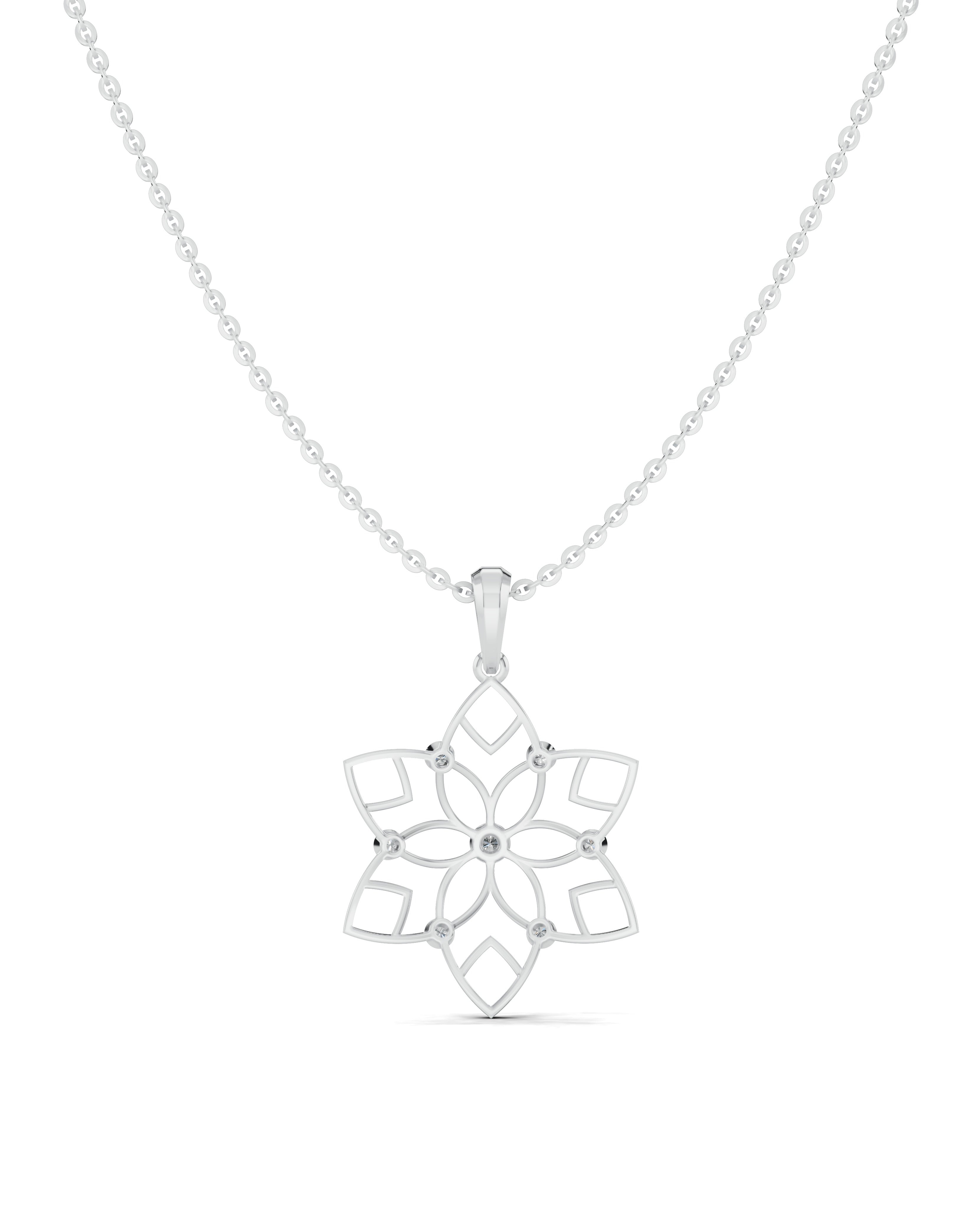 Platinized Sterling Silver