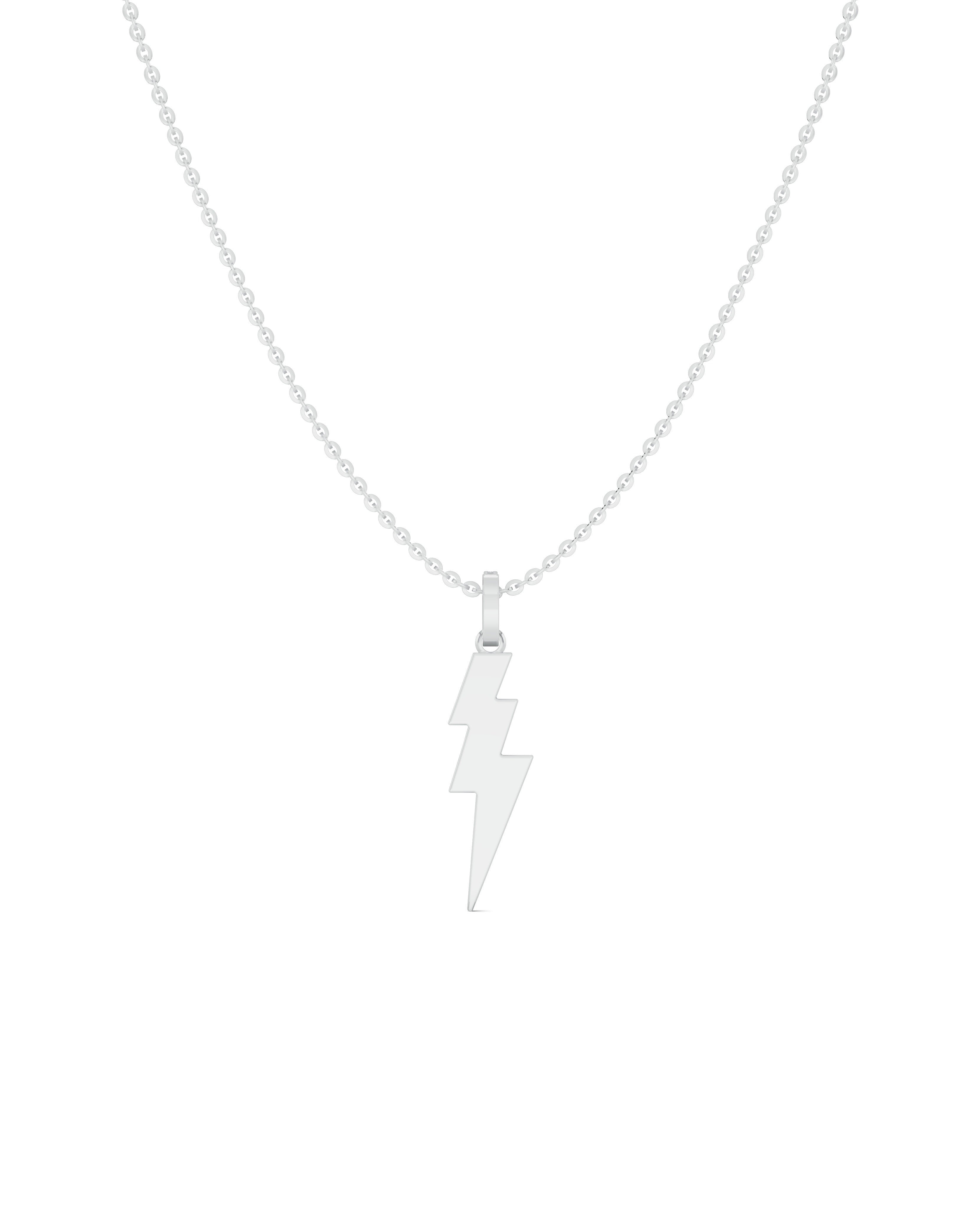 Platinized Sterling Silver