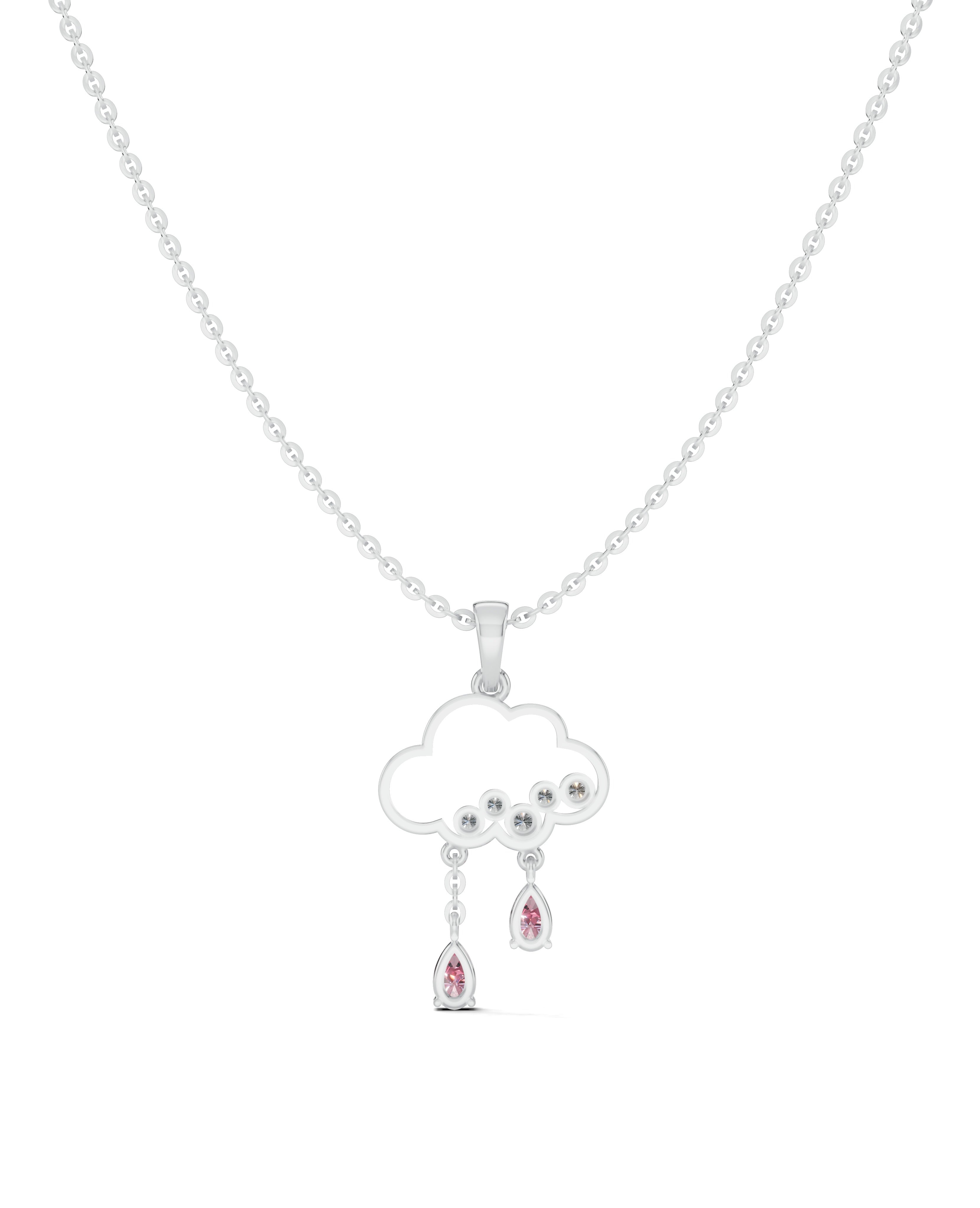 Platinized Sterling Silver