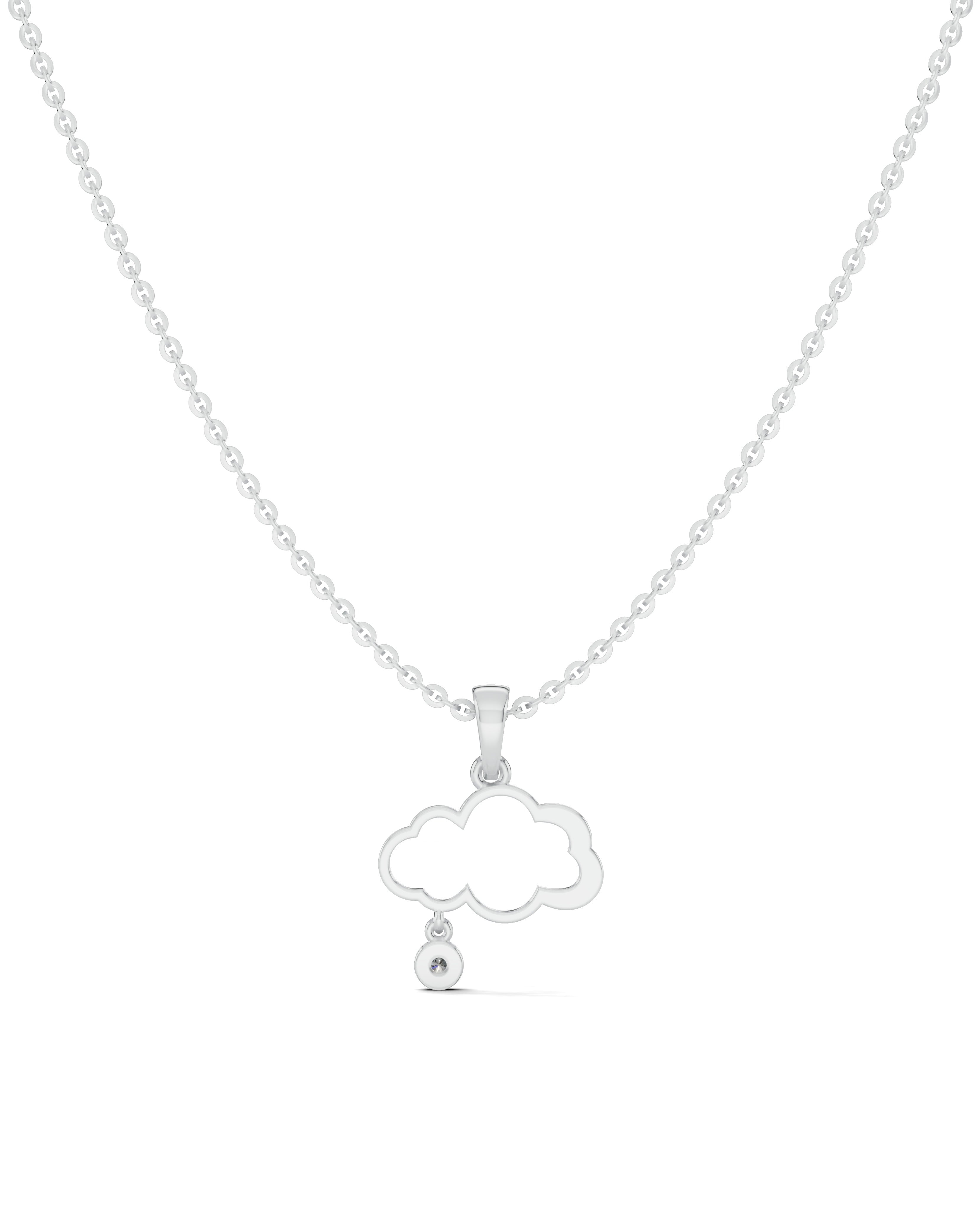 Platinized Sterling Silver