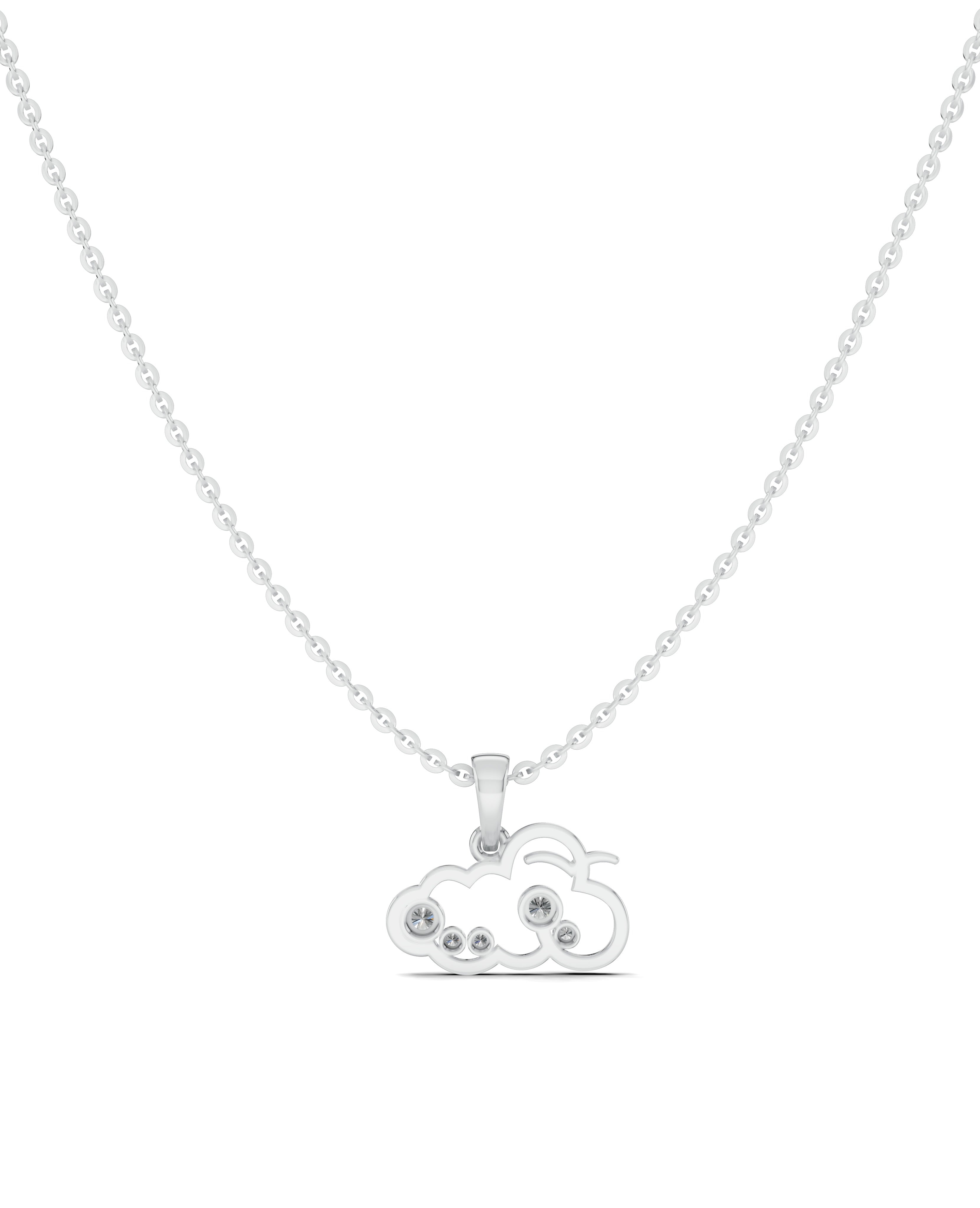 Platinized Sterling Silver