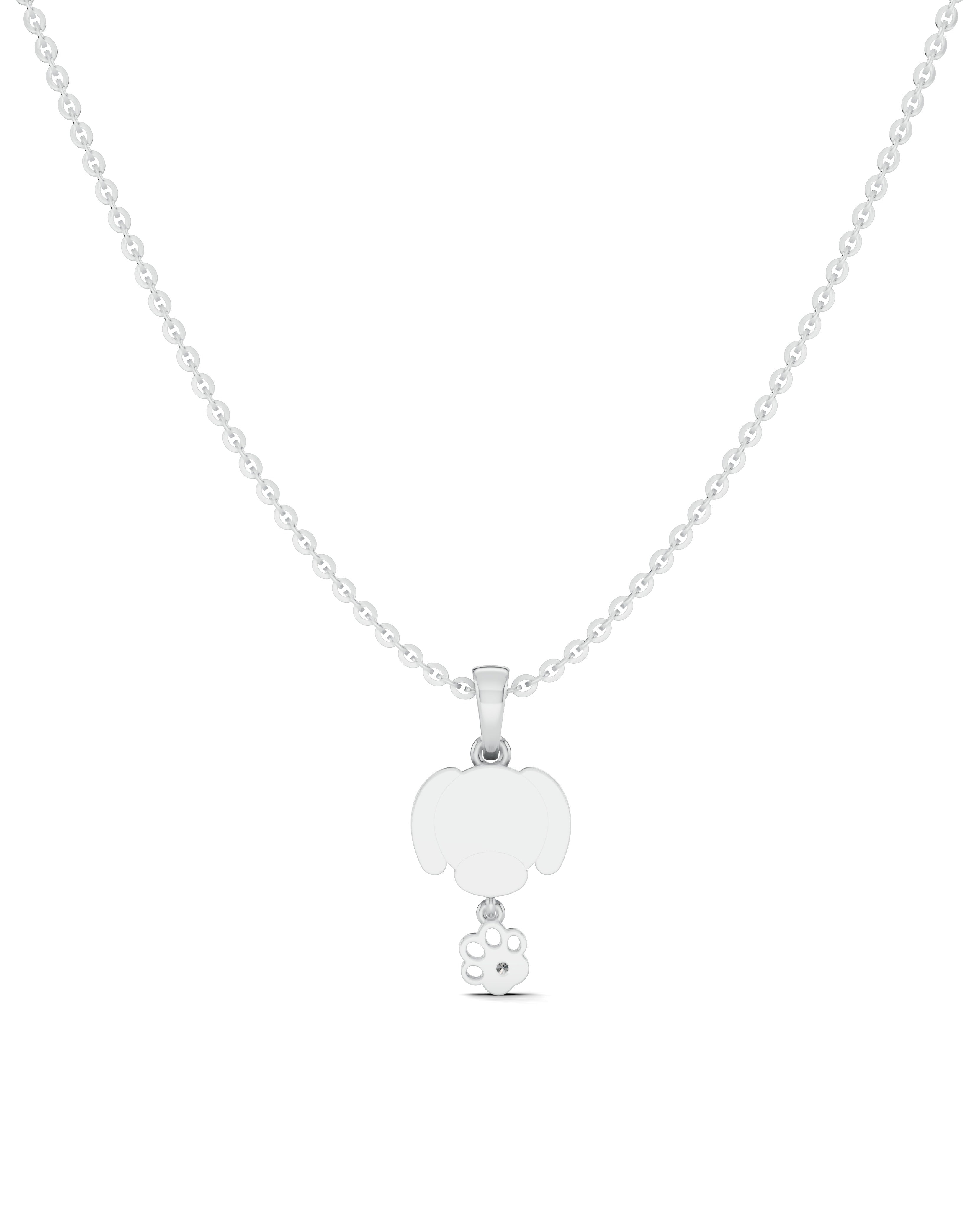 Platinized Sterling Silver