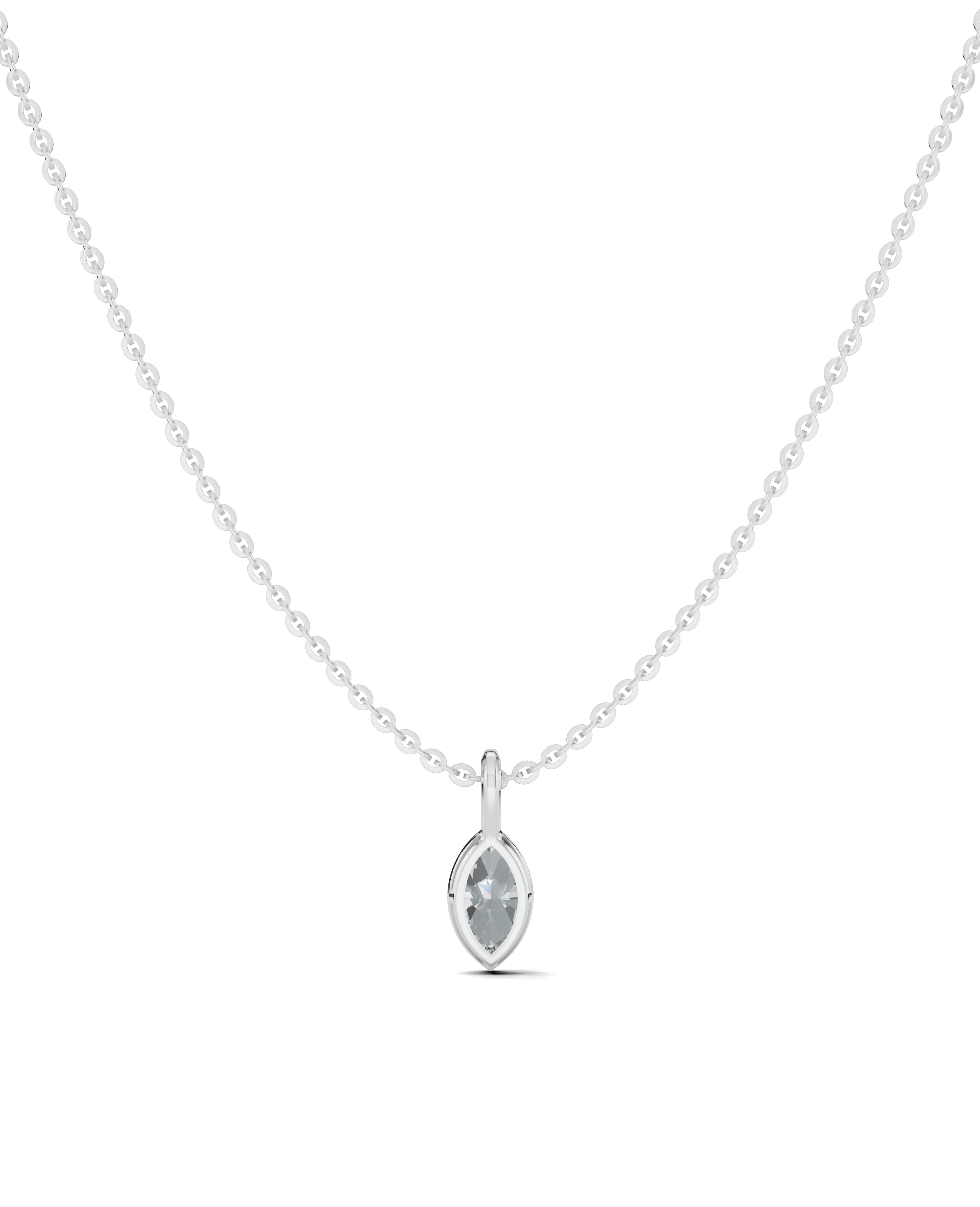 Platinized Sterling Silver