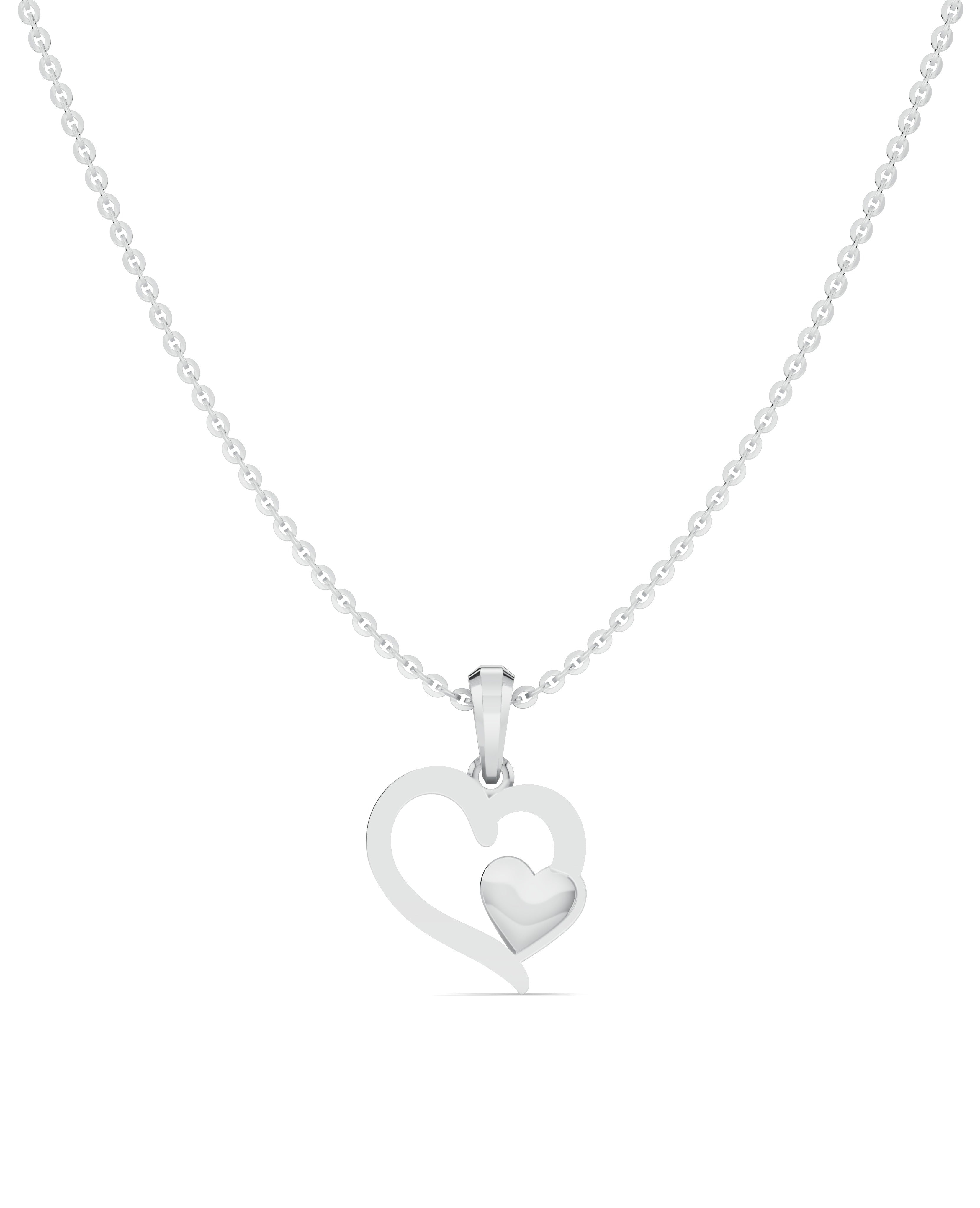 Platinized Sterling Silver