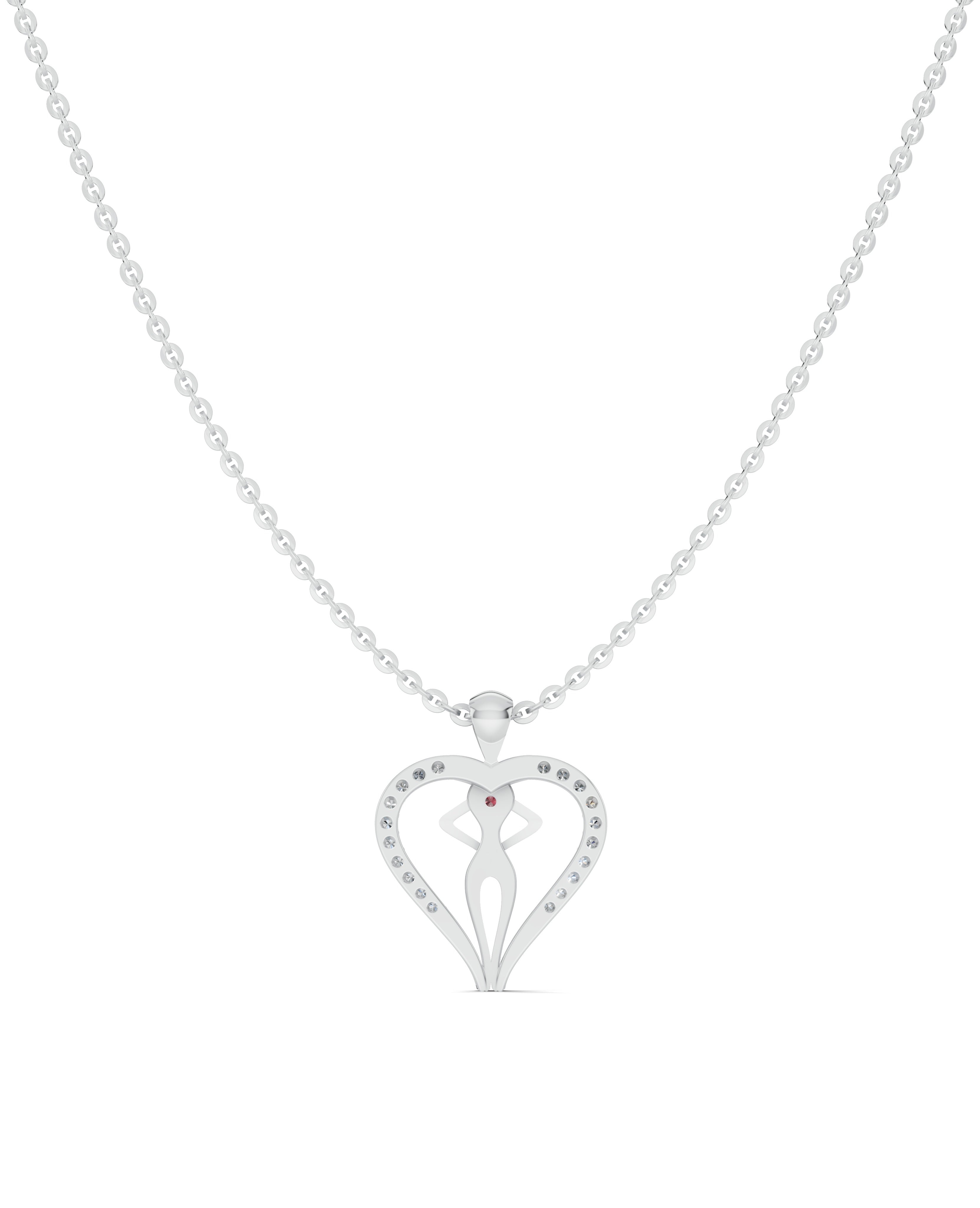 Platinized Sterling Silver