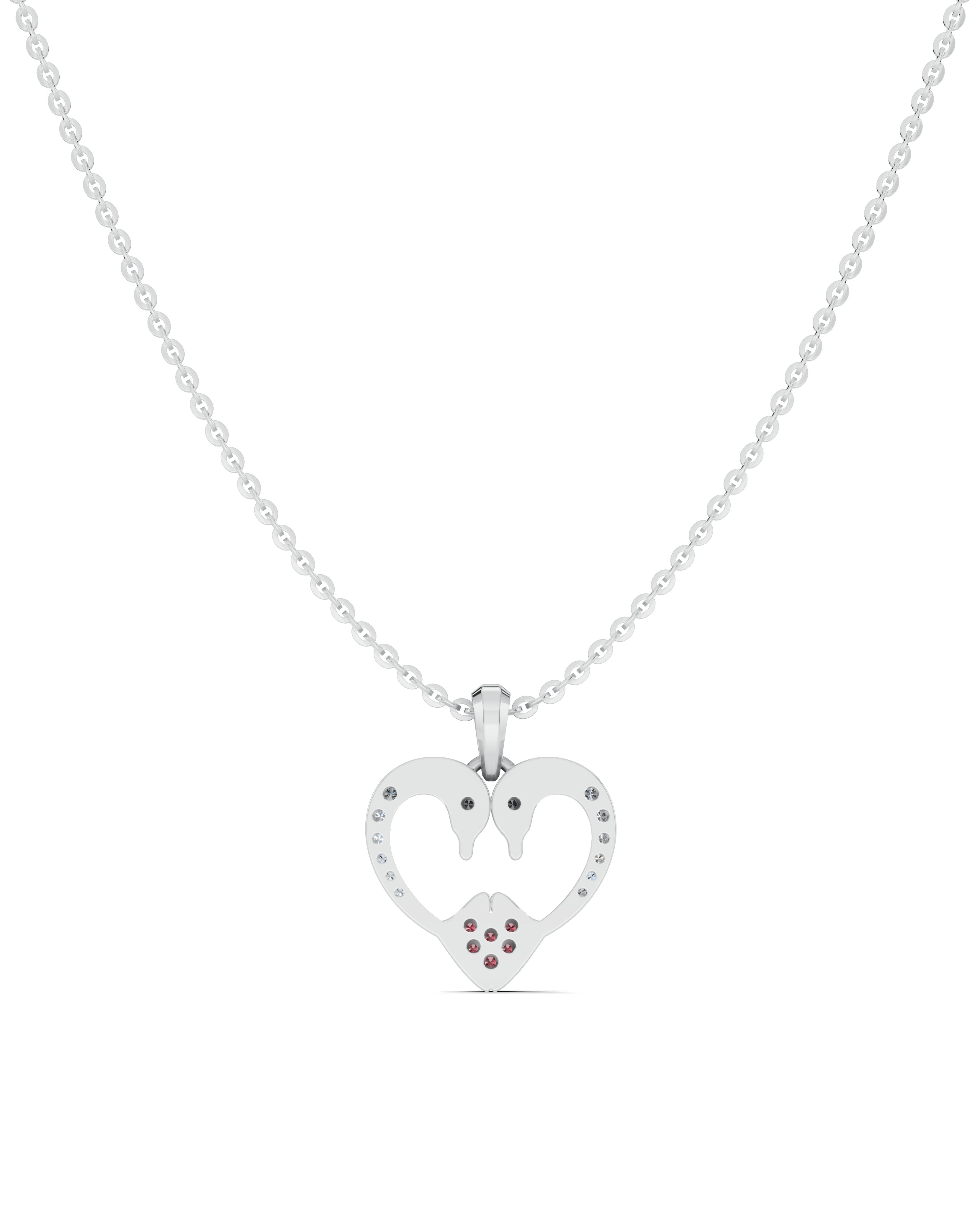 Platinized Sterling Silver