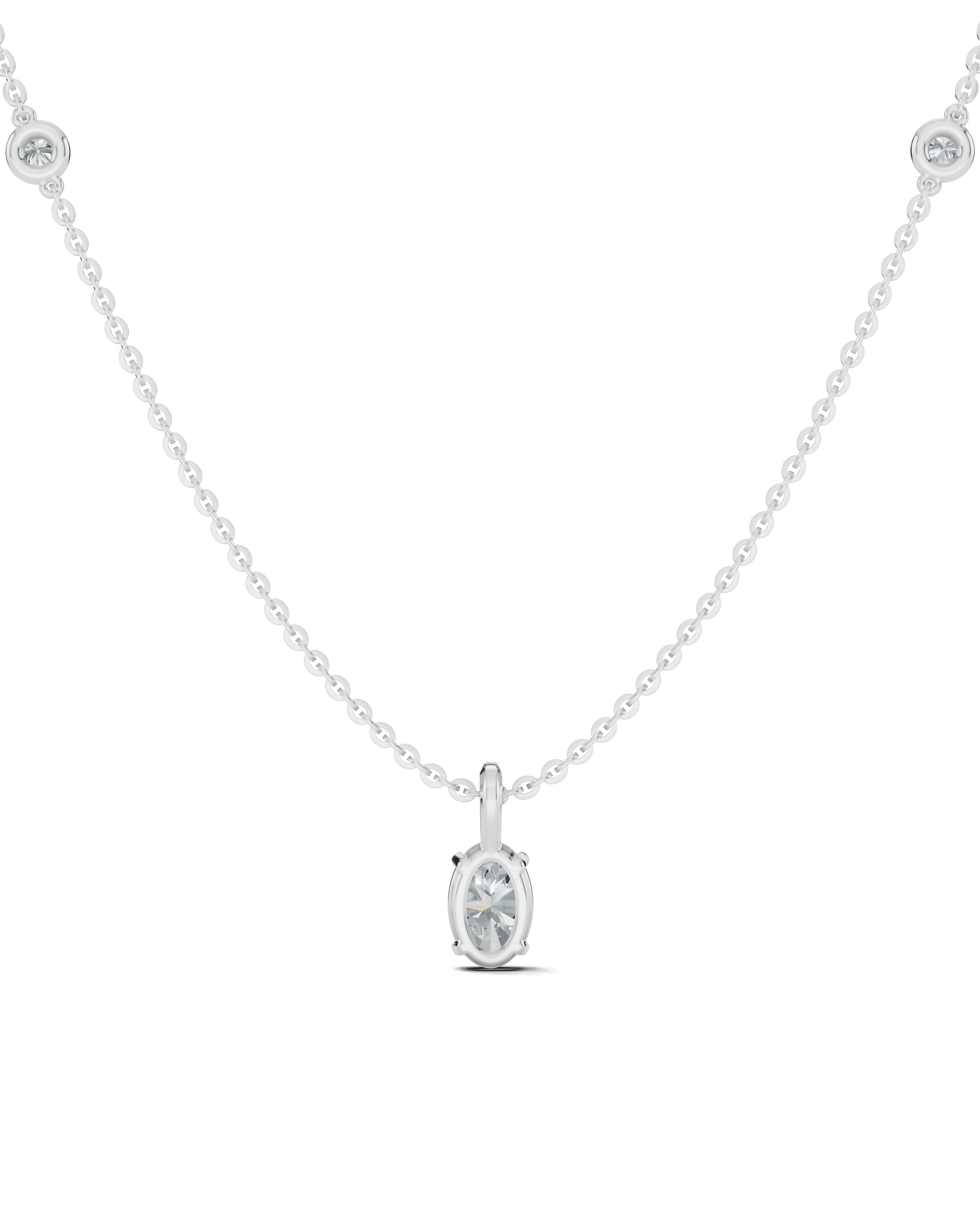 Platinized Sterling Silver