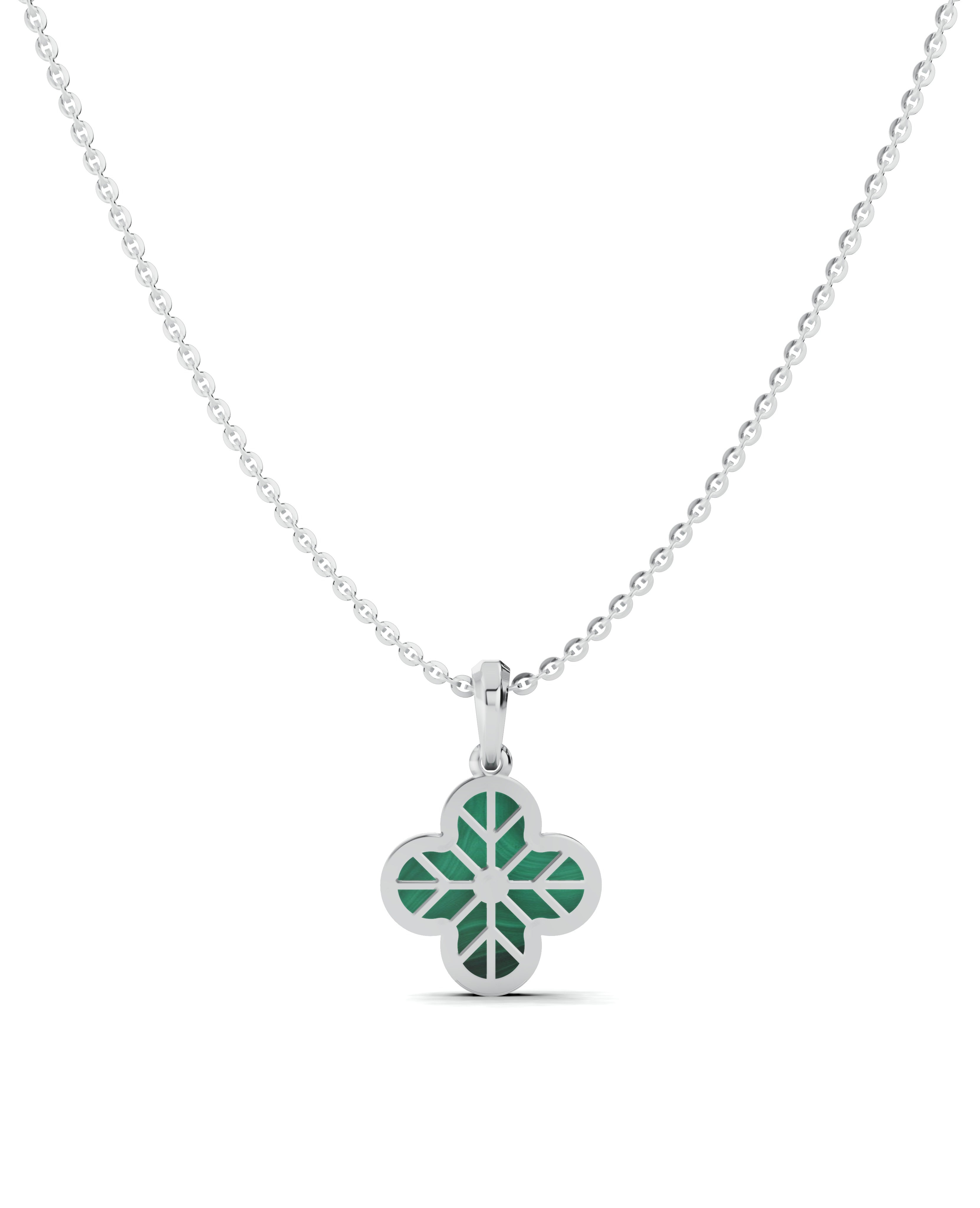 Platinized Sterling Silver