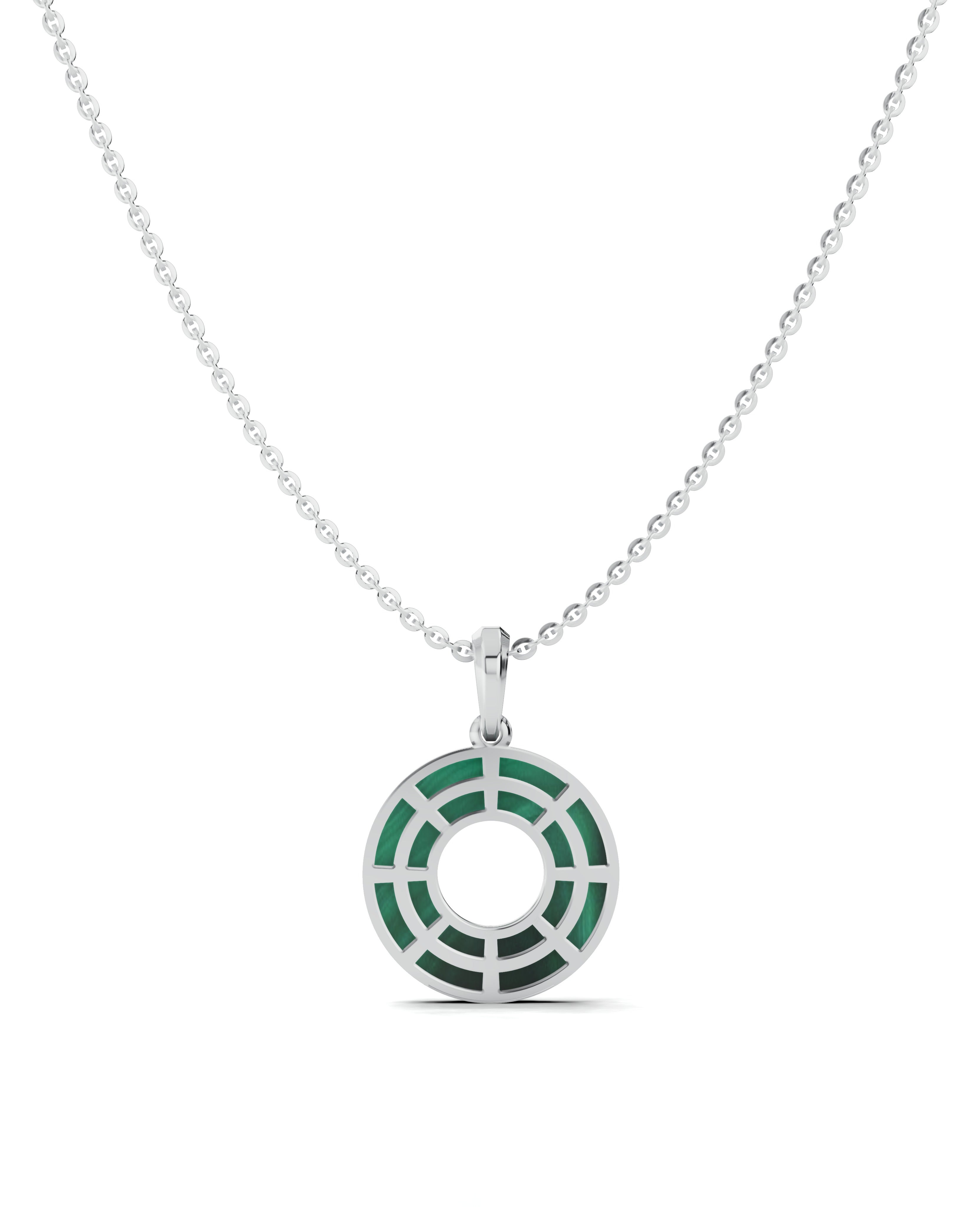 Platinized Sterling Silver