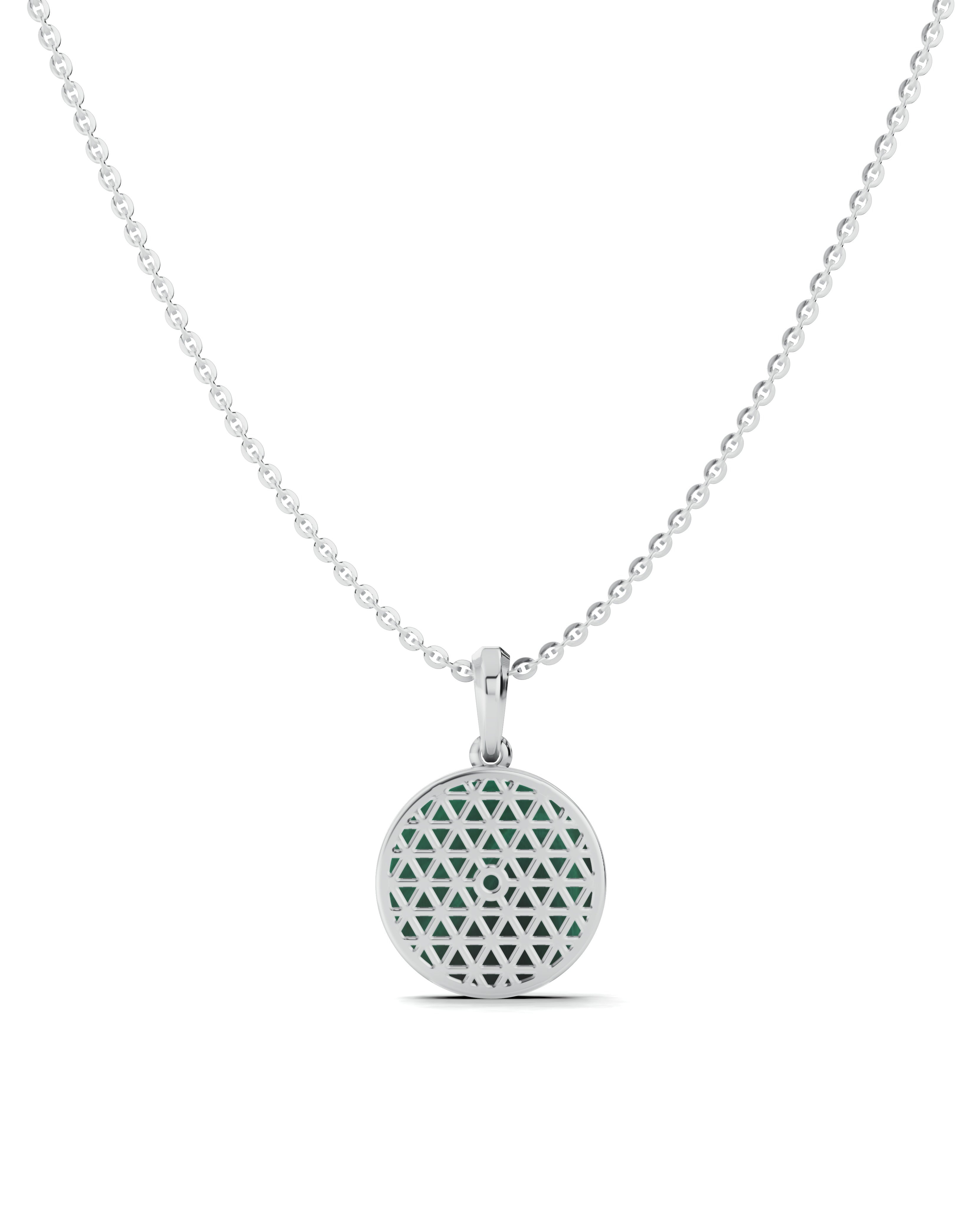 Platinized Sterling Silver