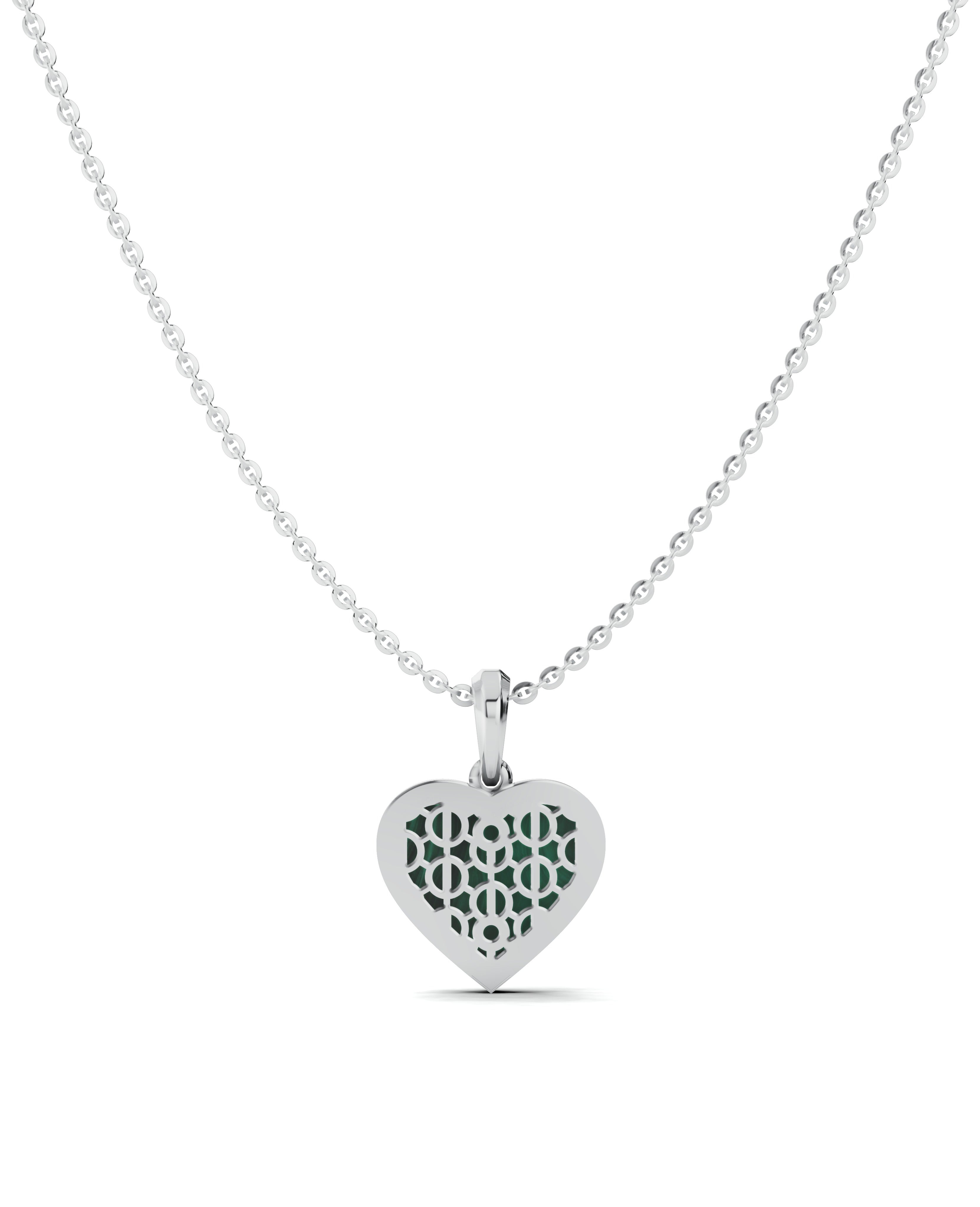 Platinized Sterling Silver