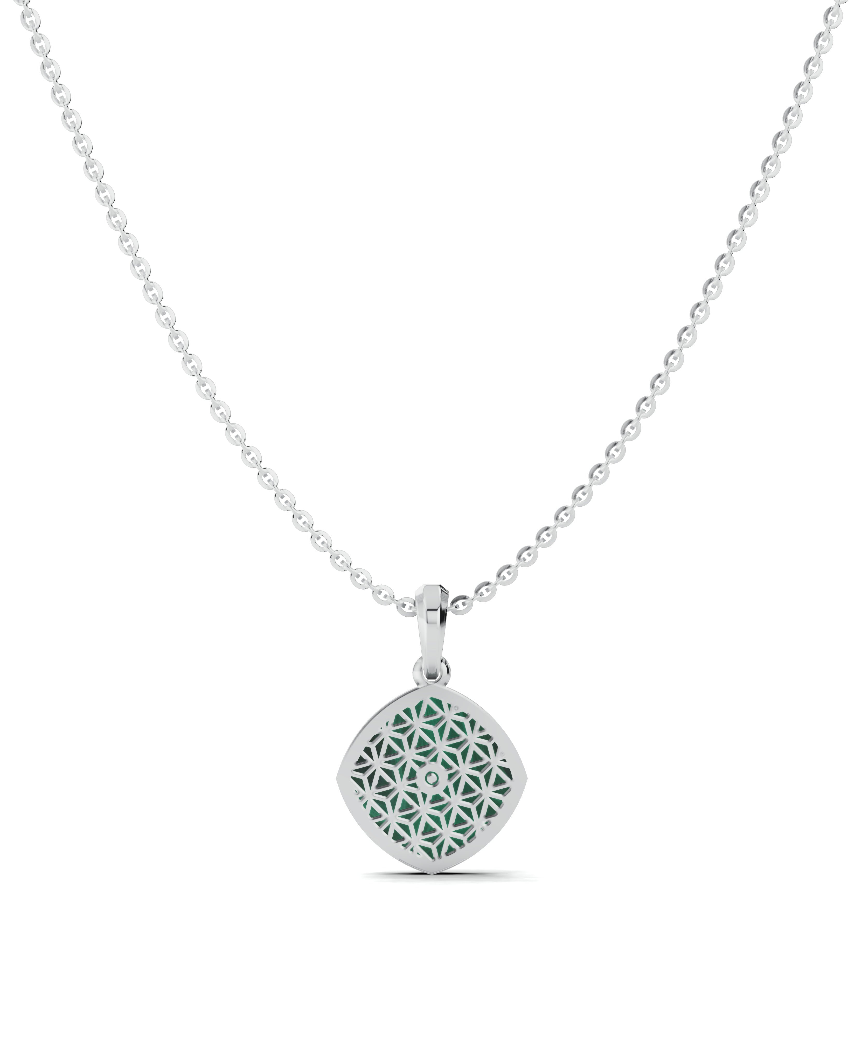 Platinized Sterling Silver