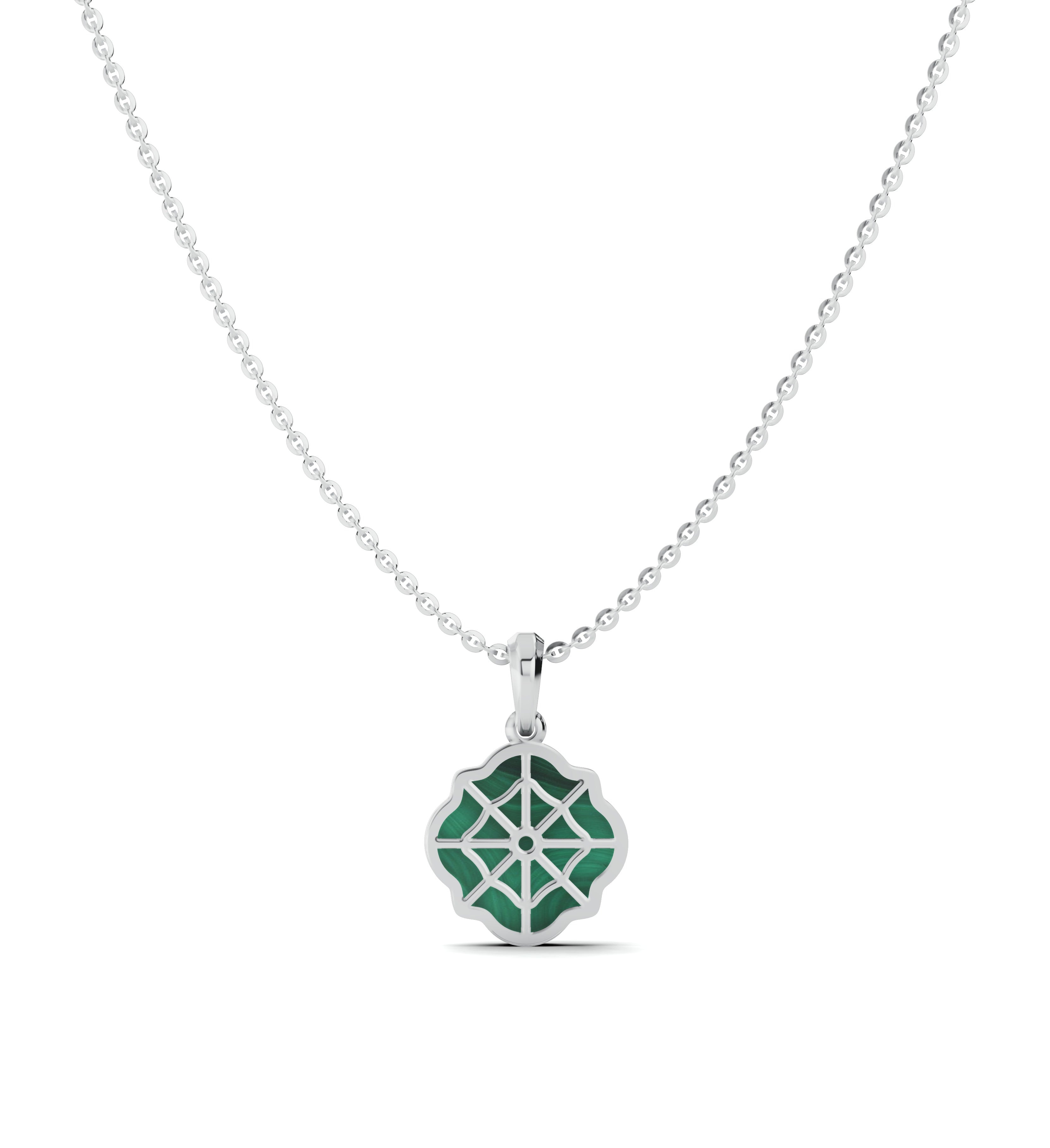 Platinized Sterling Silver