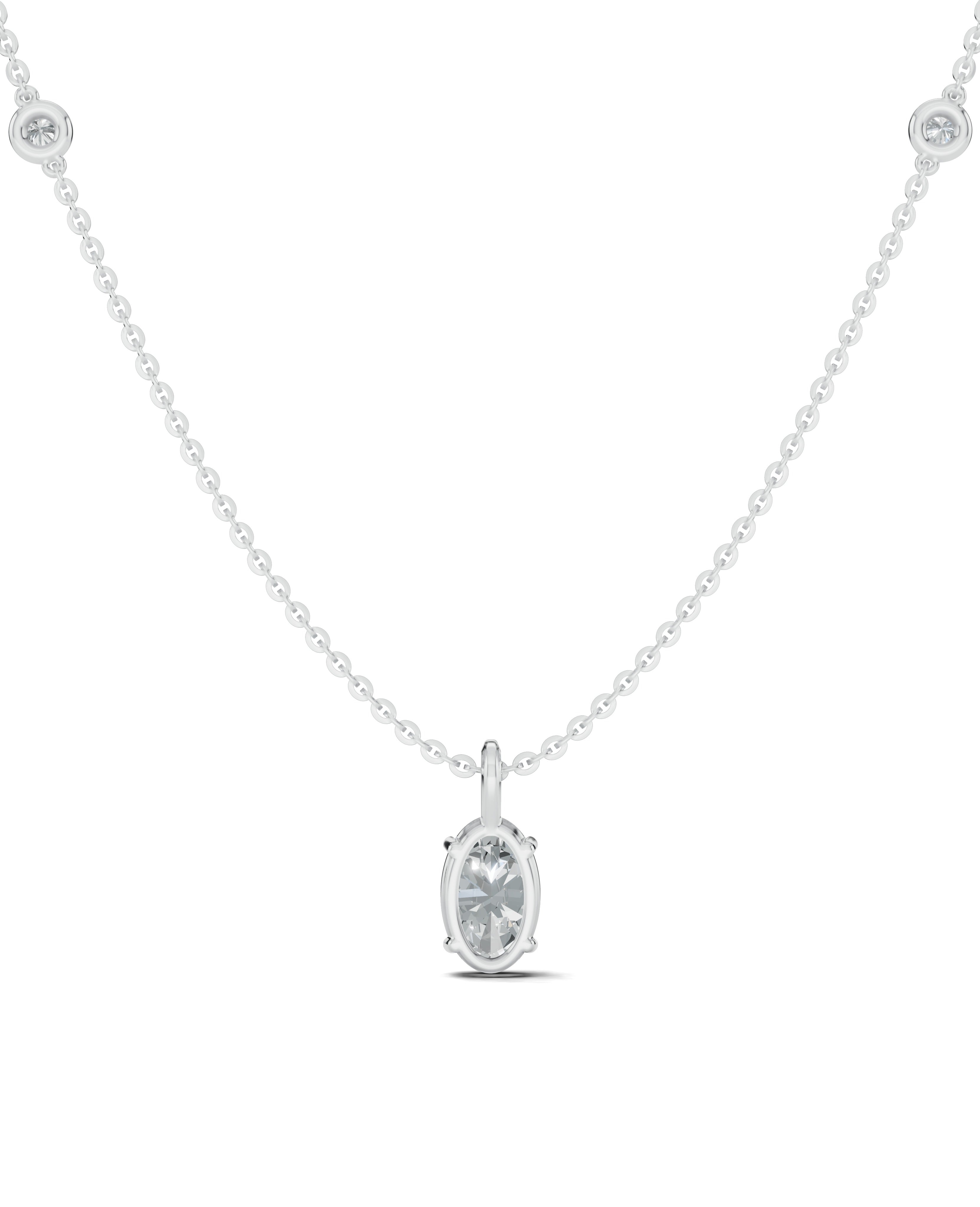 Platinized Sterling Silver