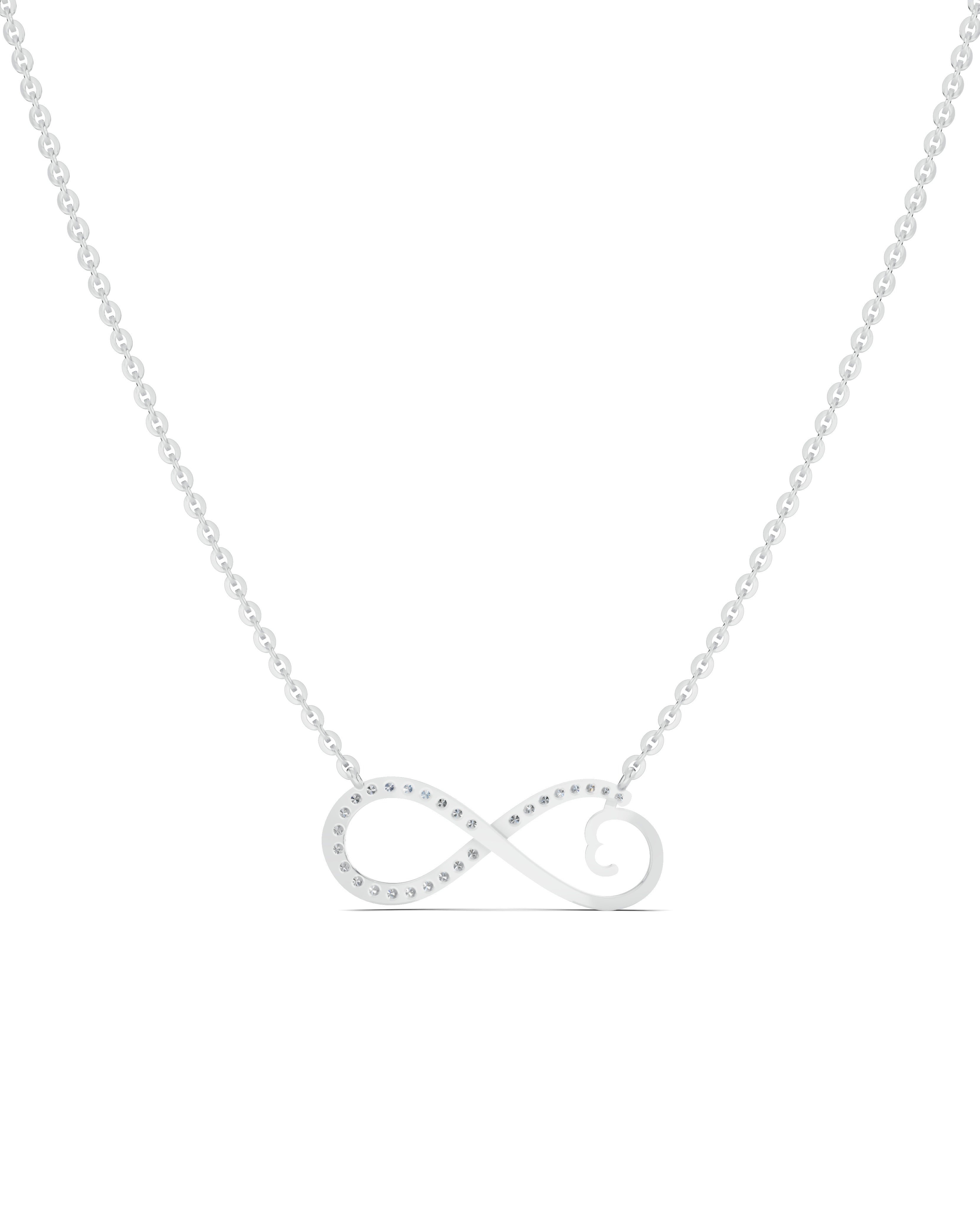 Platinized Sterling Silver