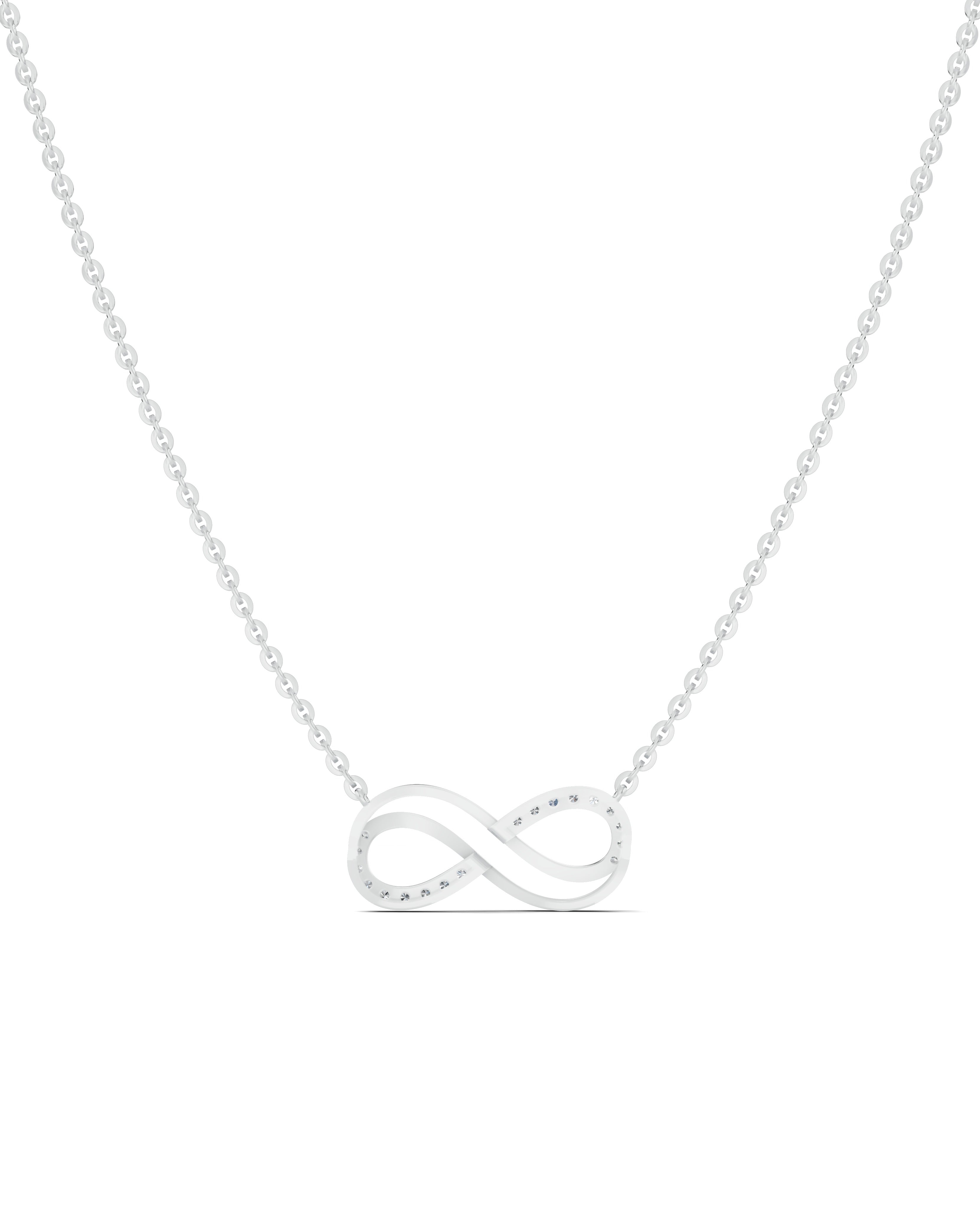 Platinized Sterling Silver