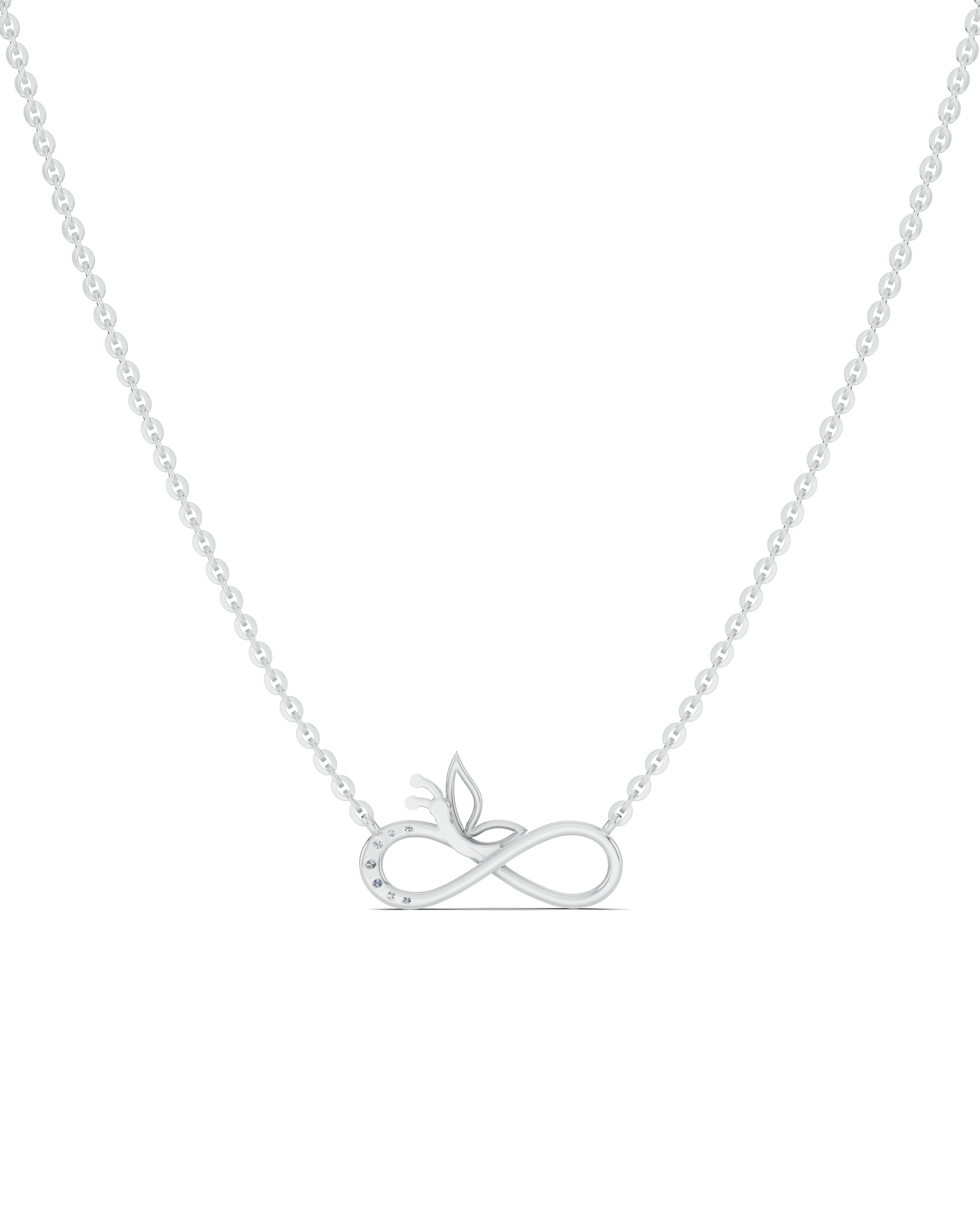 Platinized Sterling Silver