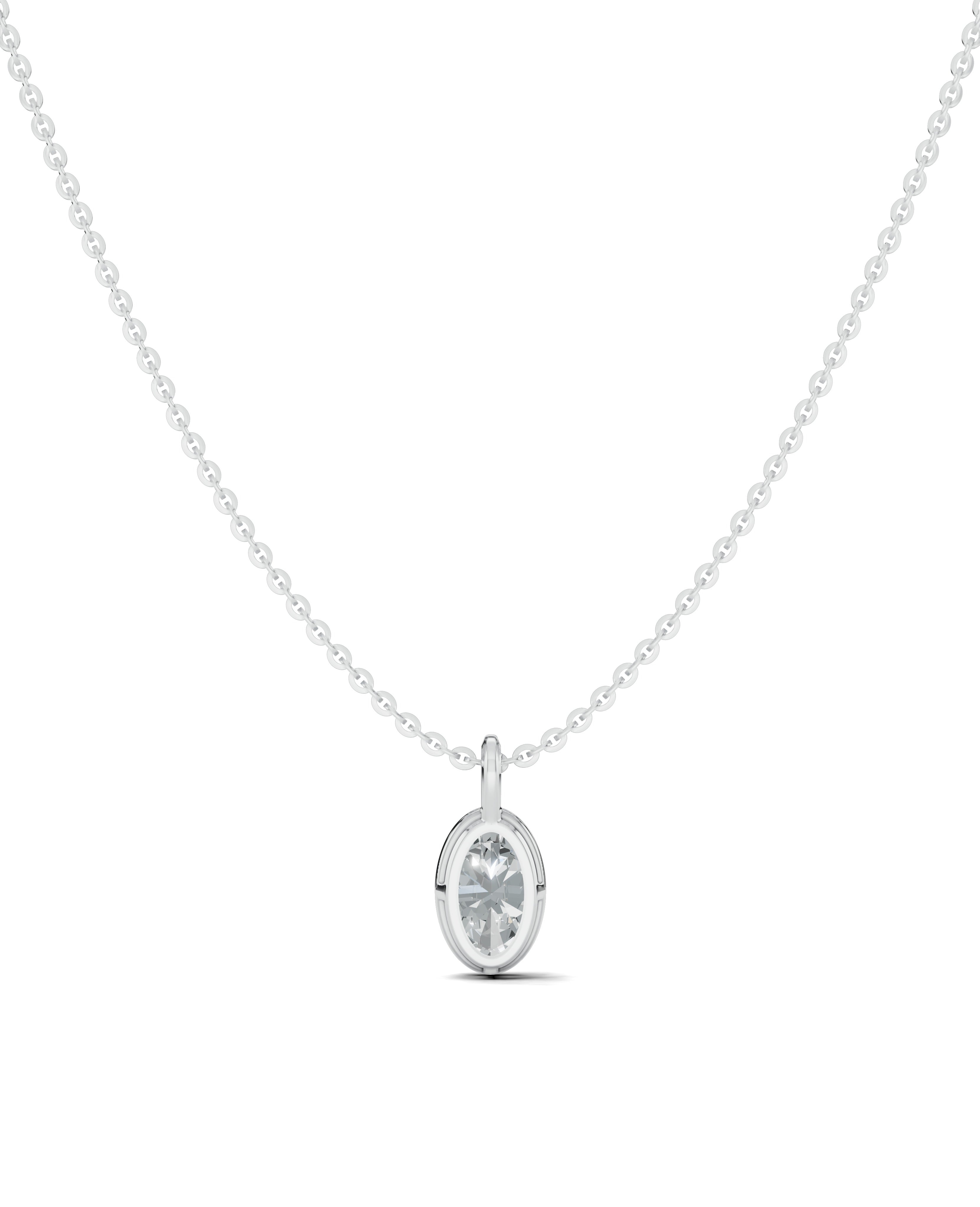 Platinized Sterling Silver