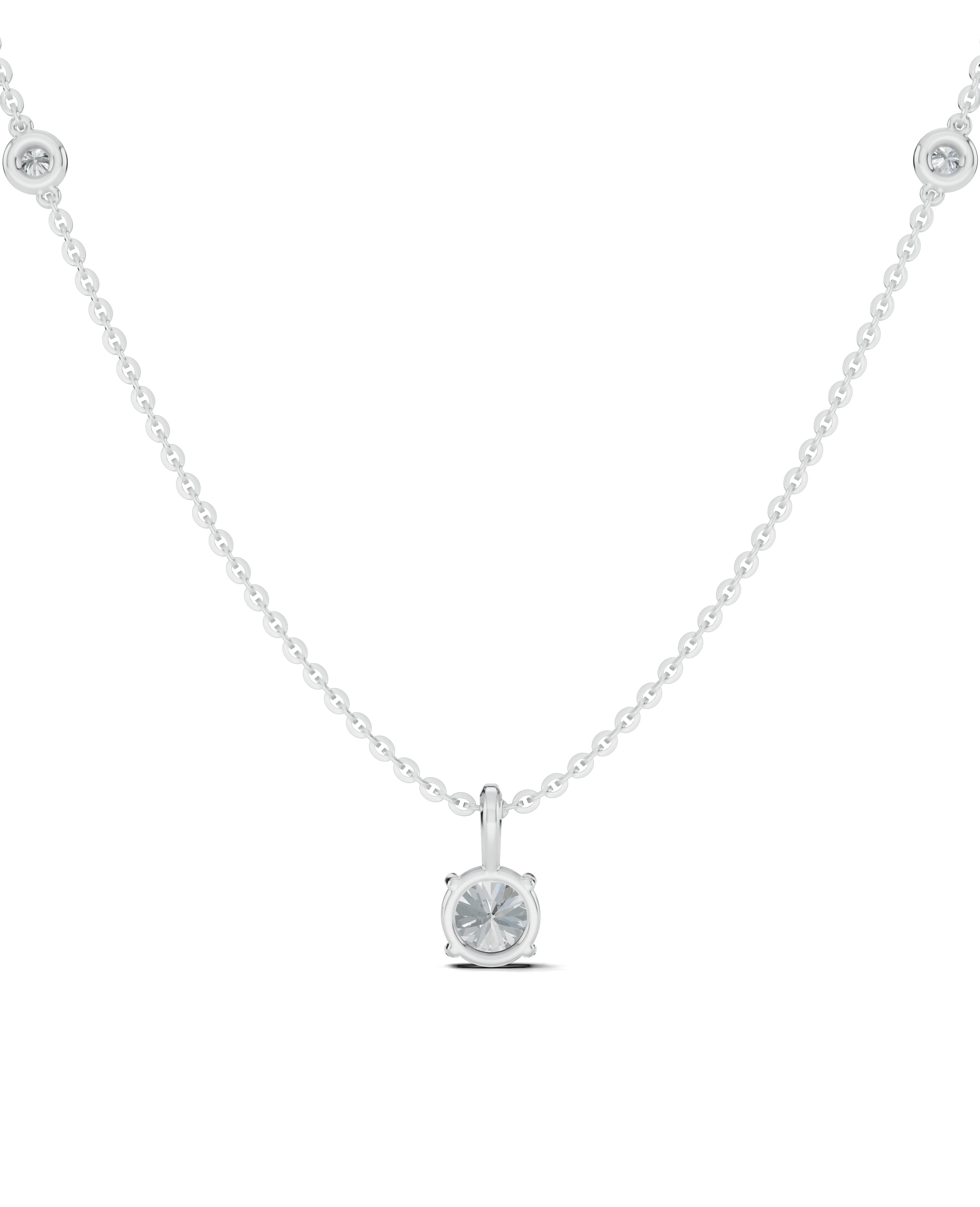 Platinized Sterling Silver