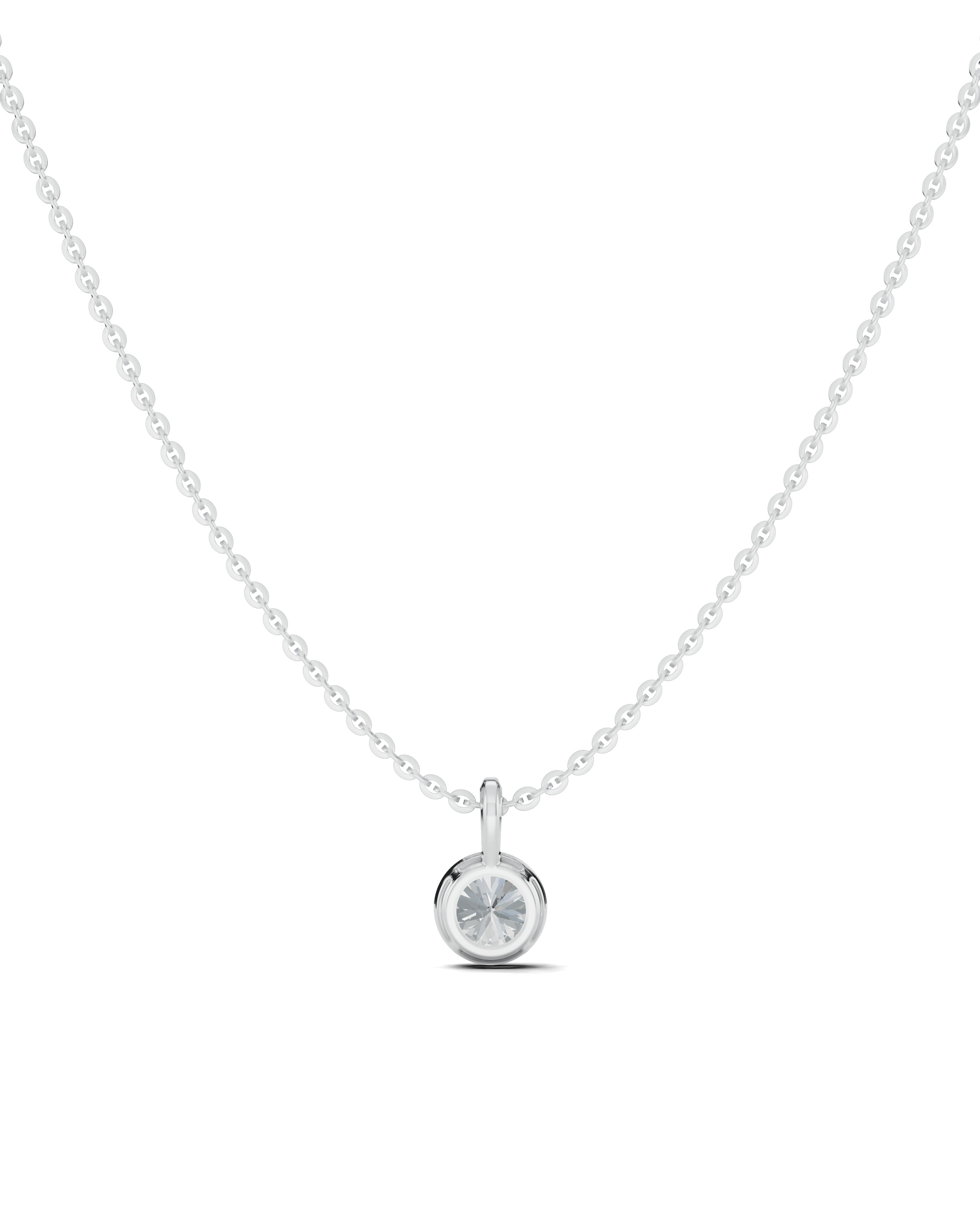 Platinized Sterling Silver