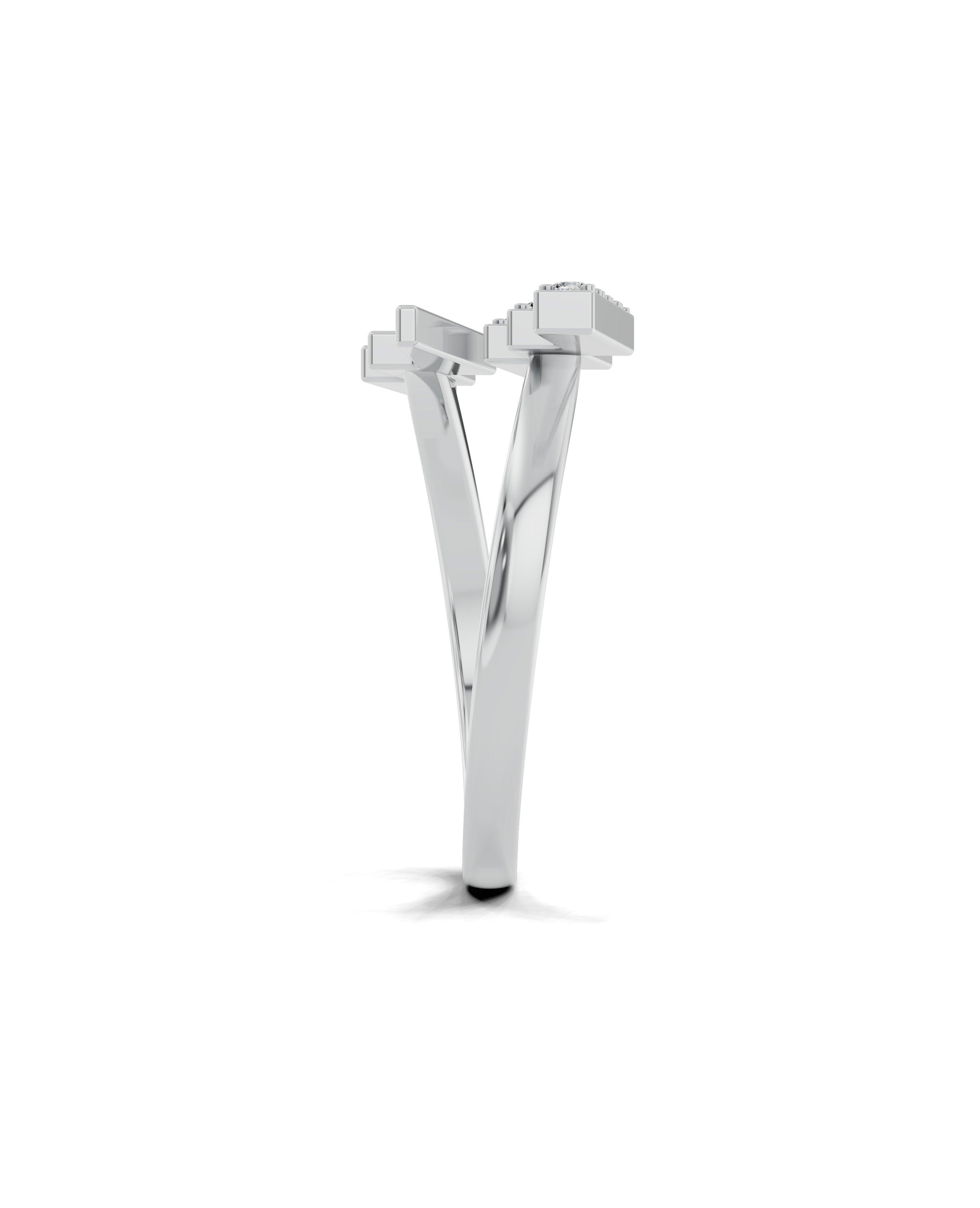 Platinized Sterling Silver