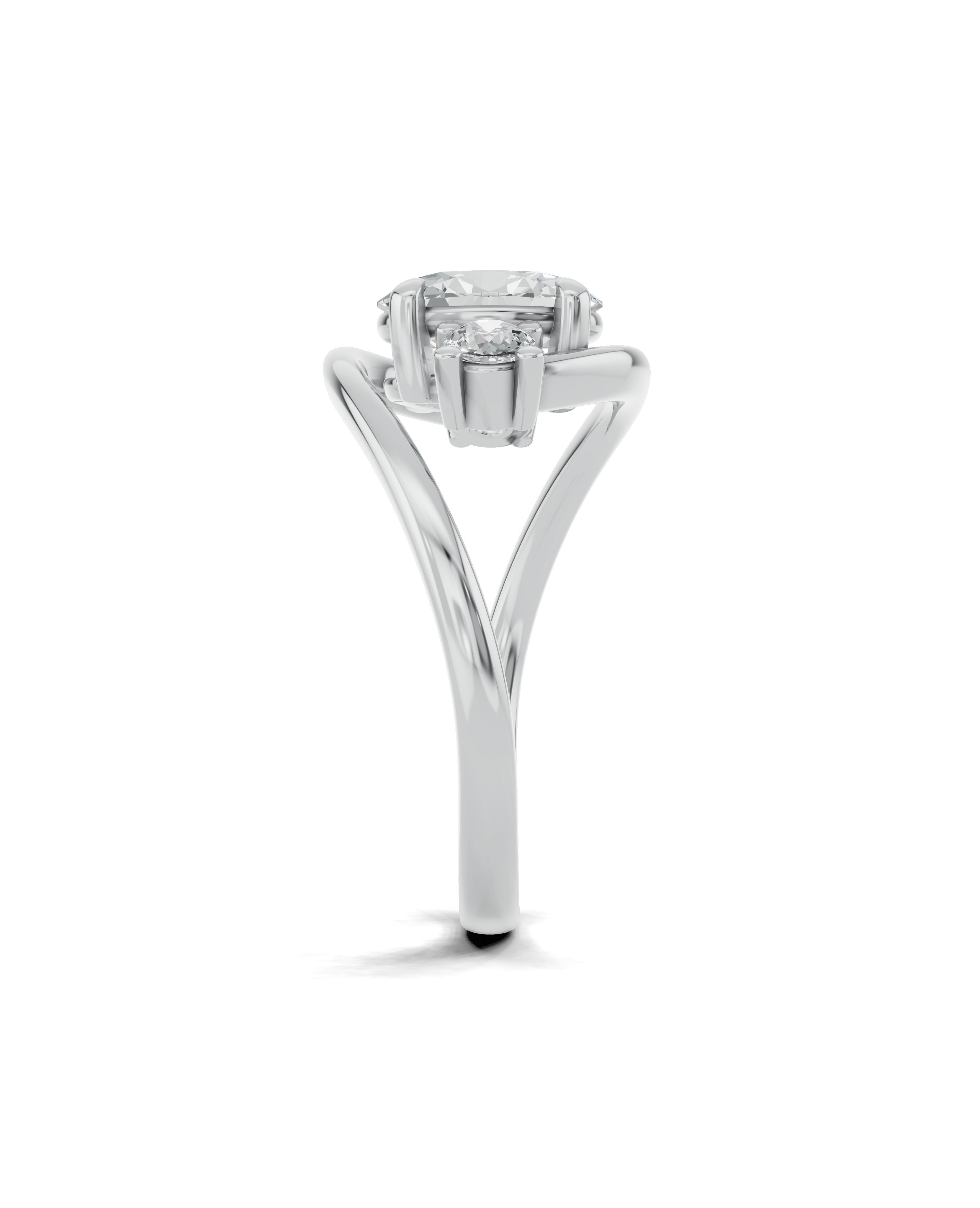 Platinized Sterling Silver