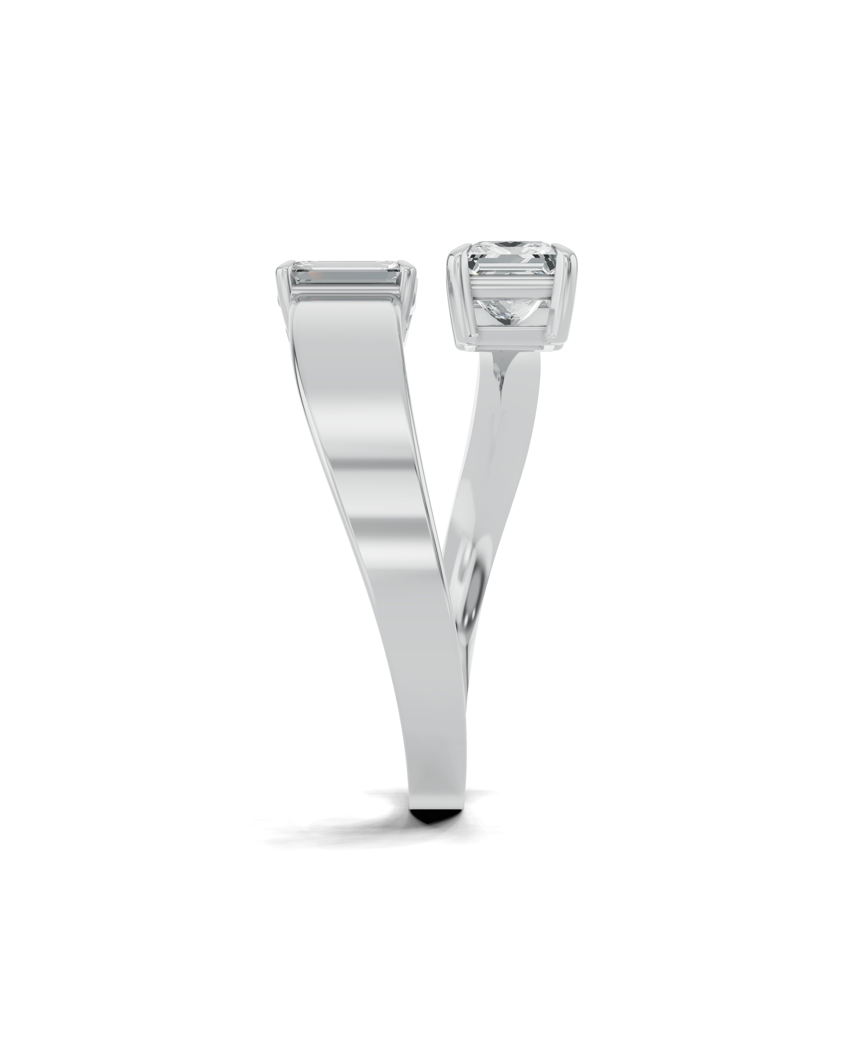 Platinized Sterling Silver