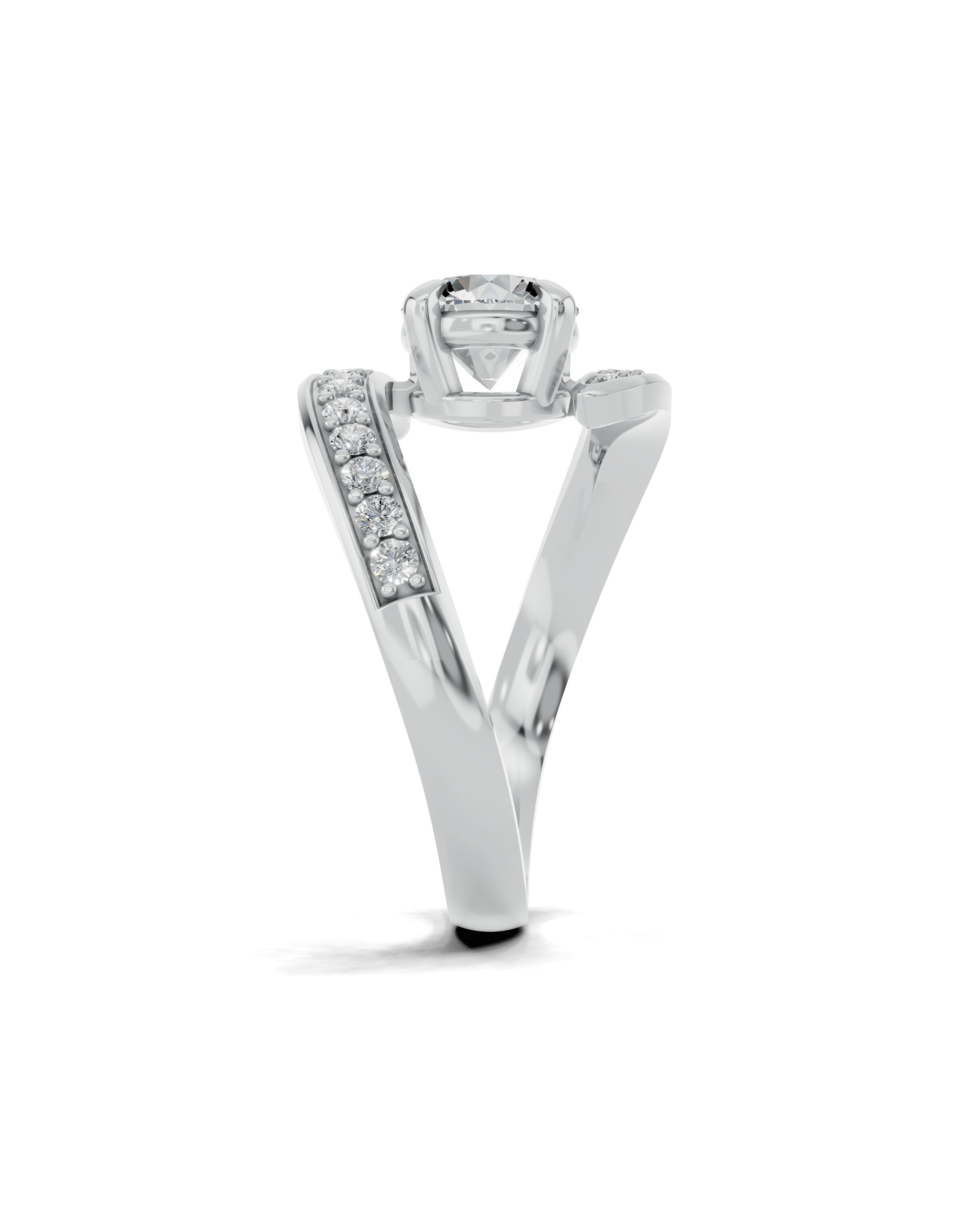 Platinized Sterling Silver