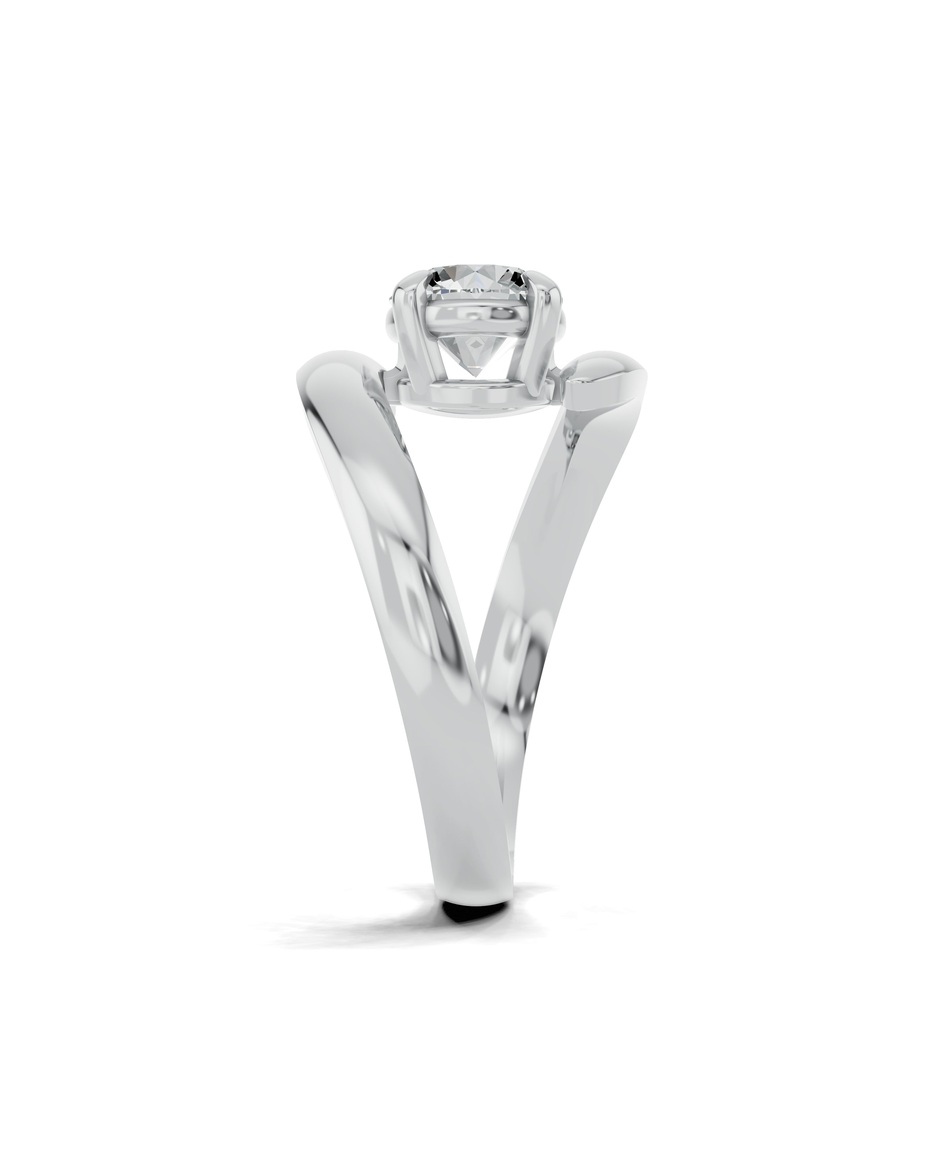 Platinized Sterling Silver