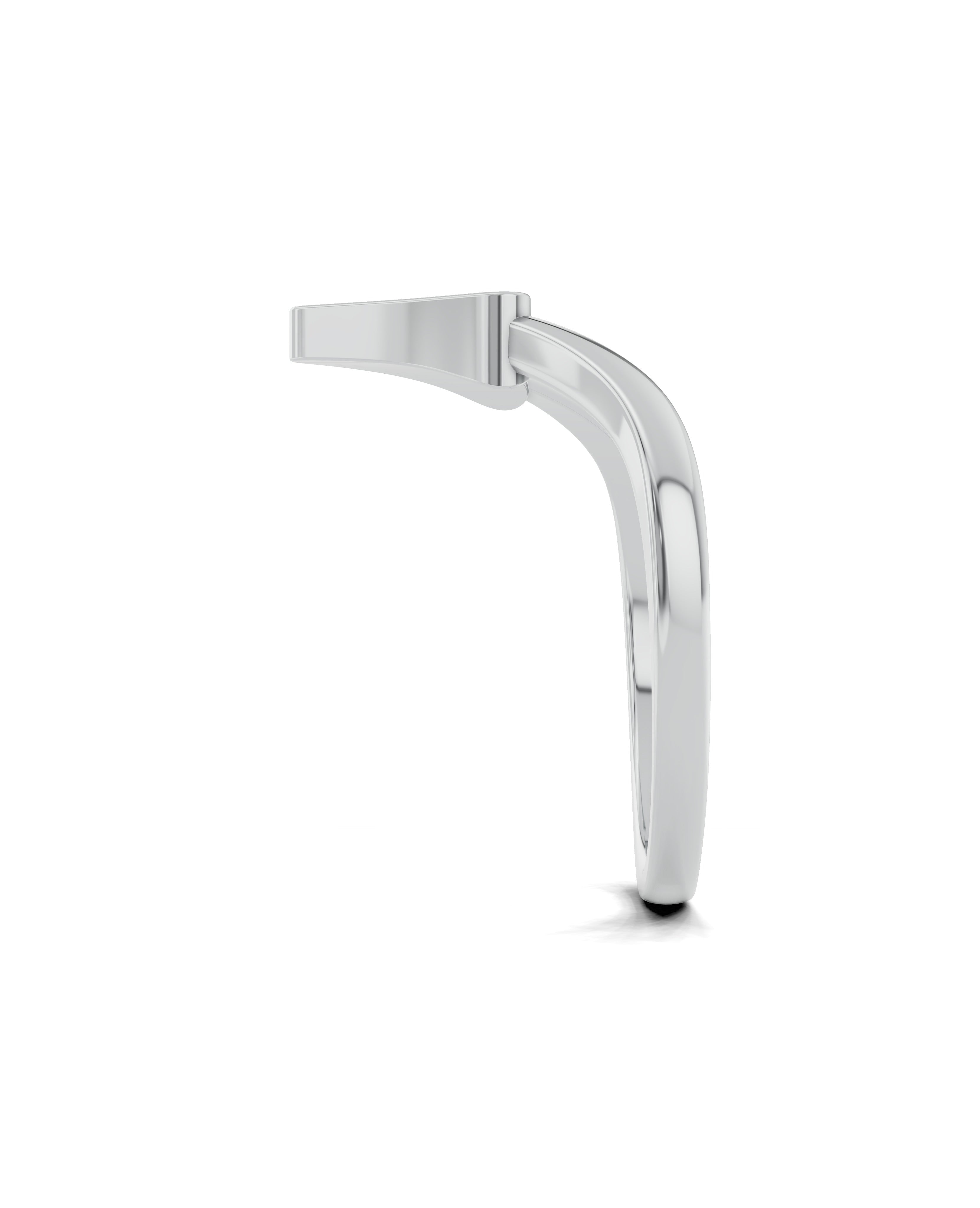 Platinized Sterling Silver