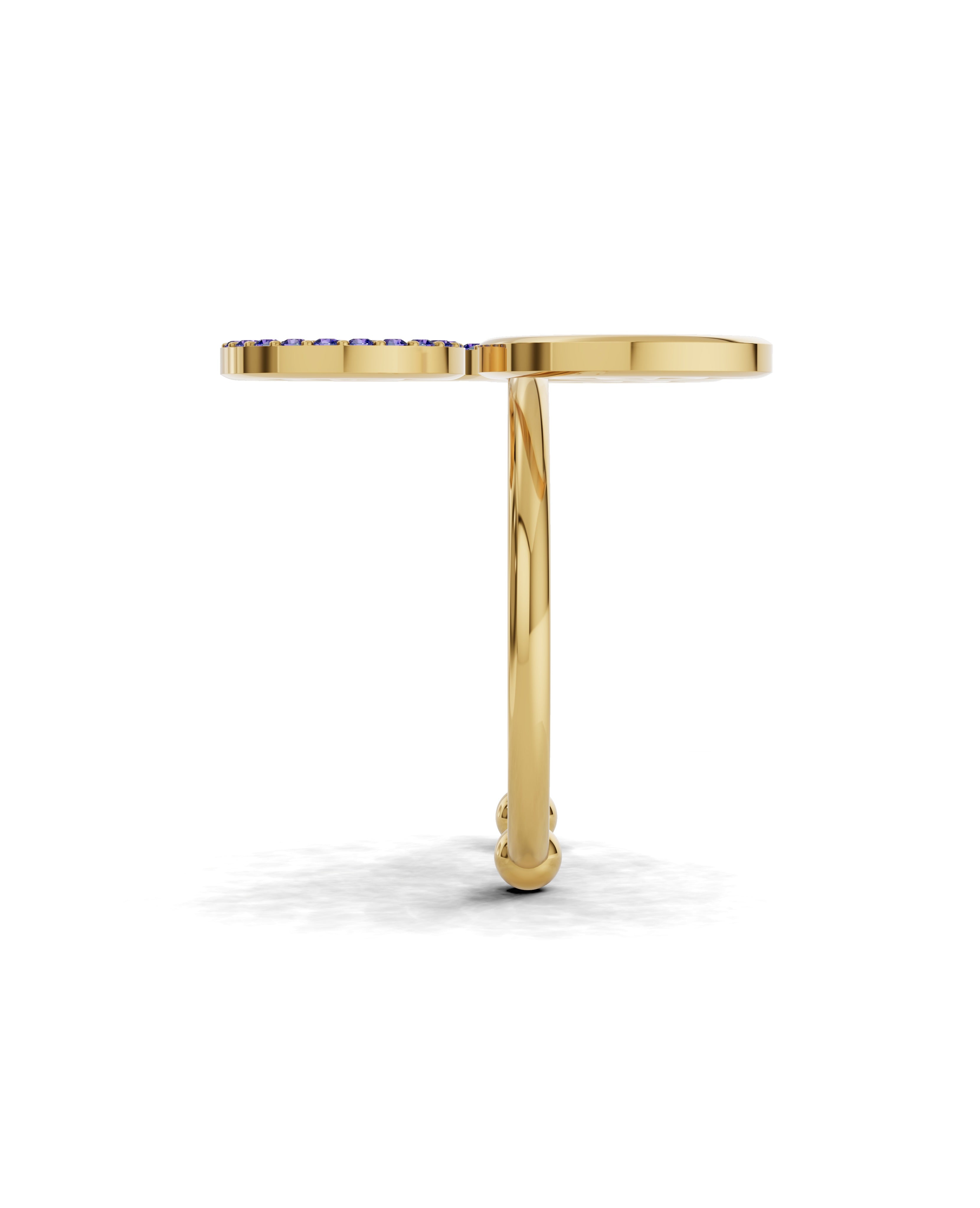 18K Vermeil Plated Sterling Silver