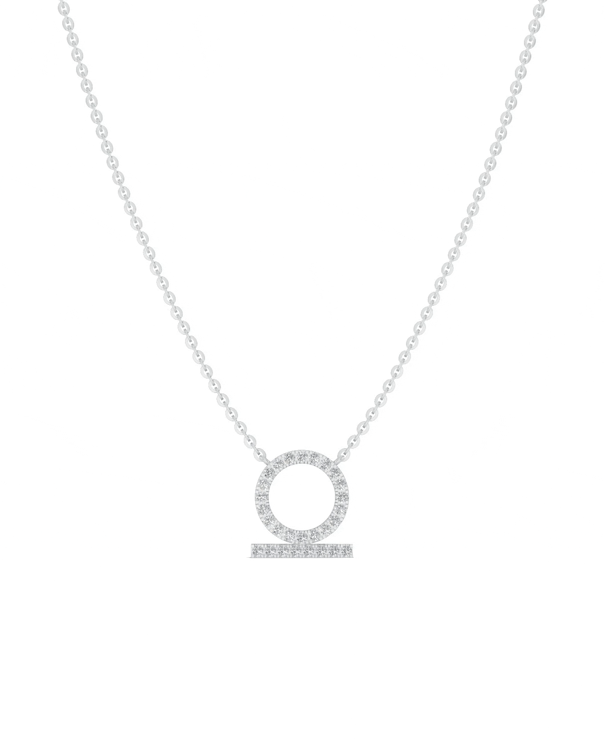 Platinized Sterling Silver