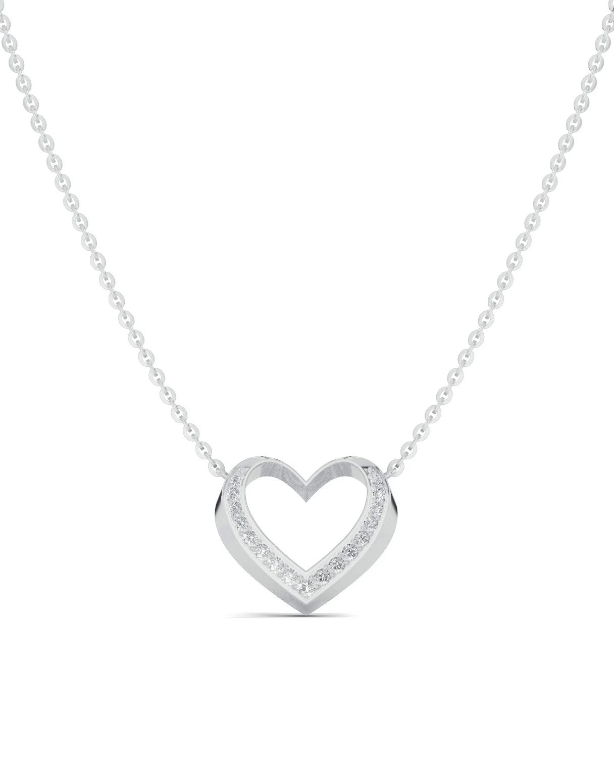 Platinized Sterling Silver