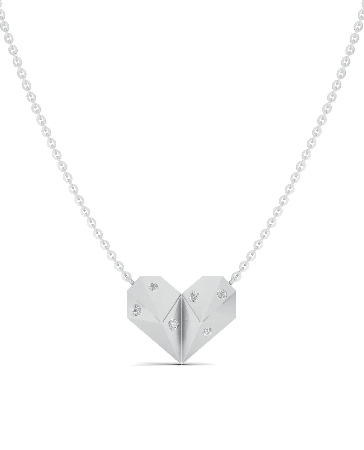 Platinized Sterling Silver