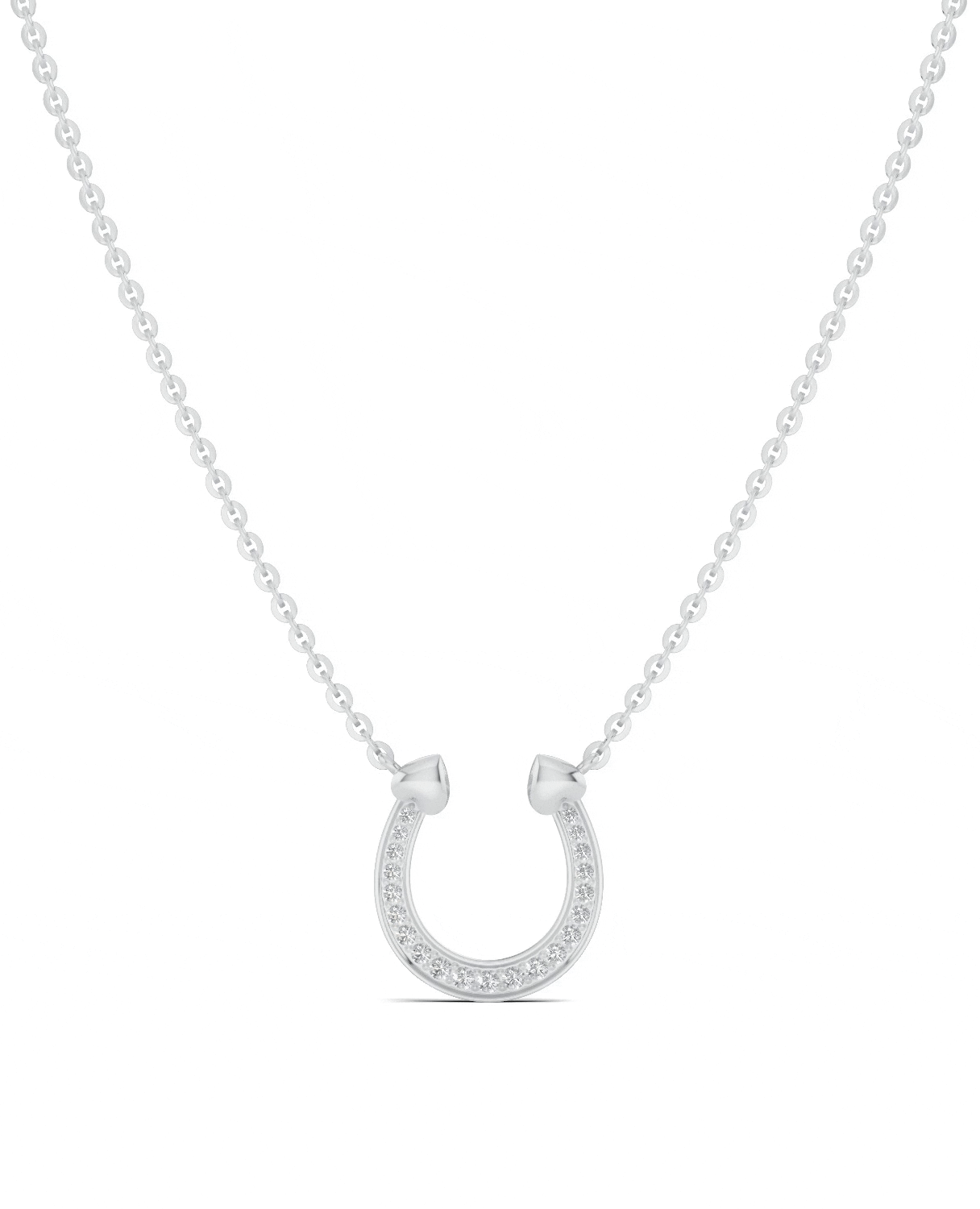 Platinized Sterling Silver