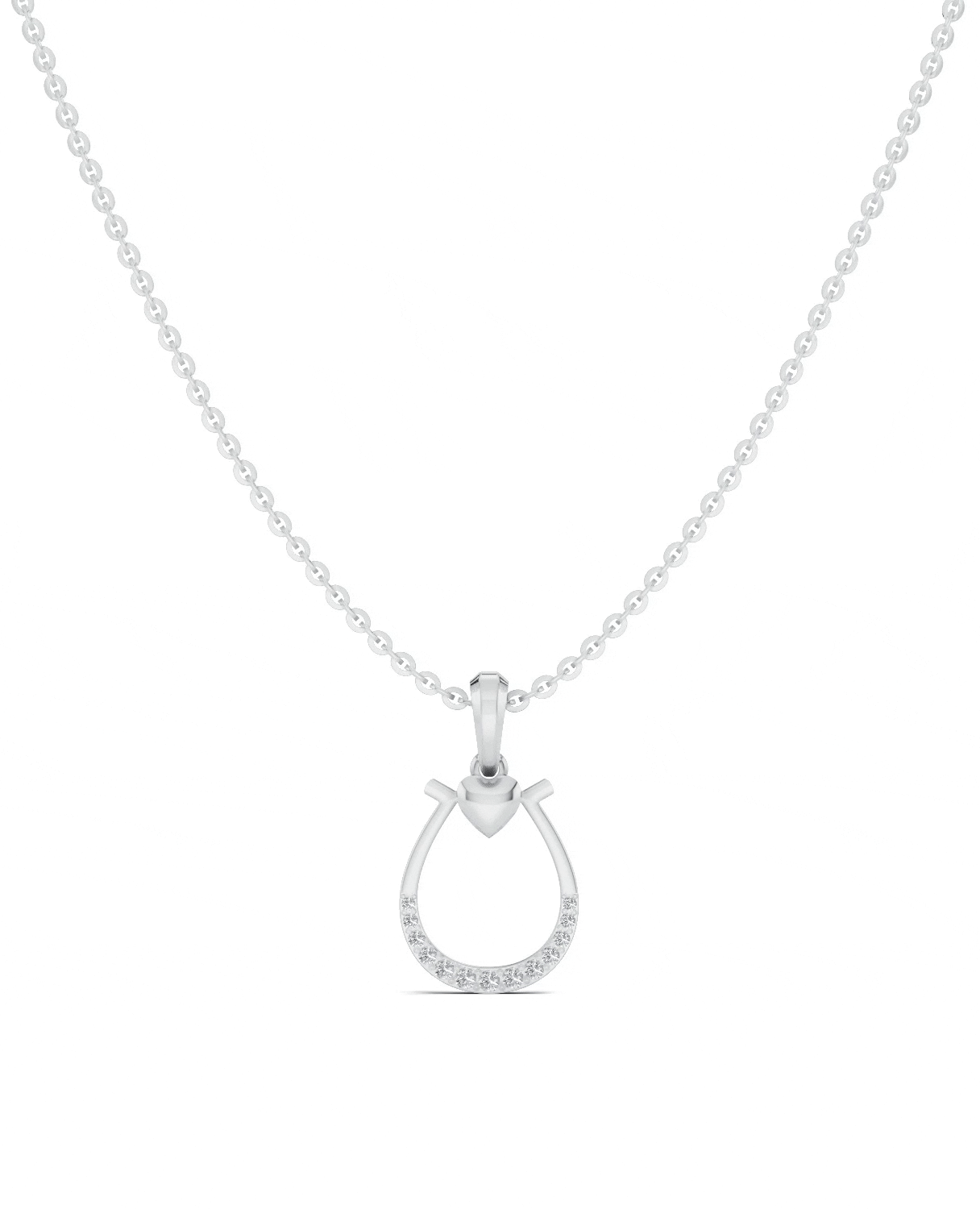 Platinized Sterling Silver