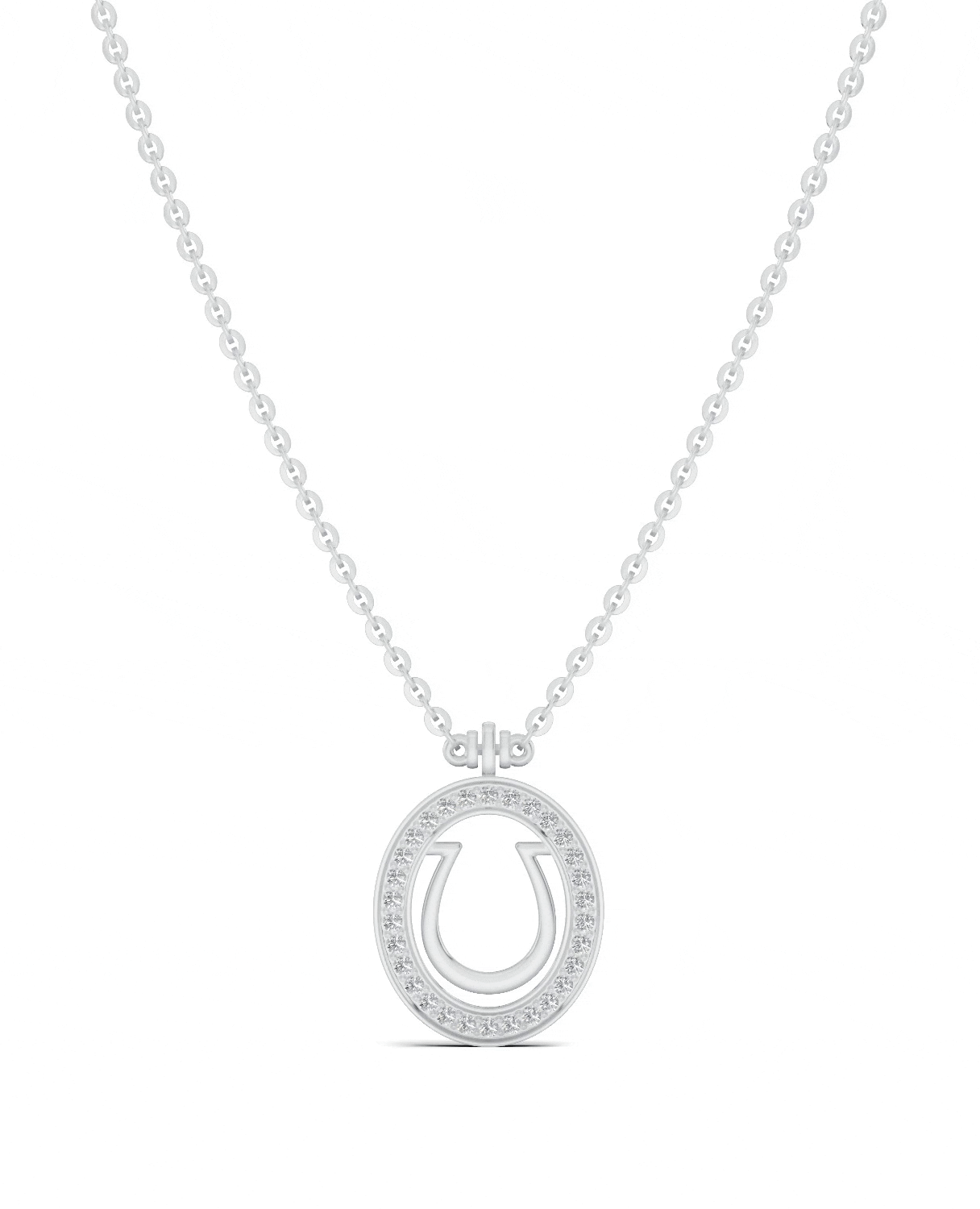 Platinized Sterling Silver