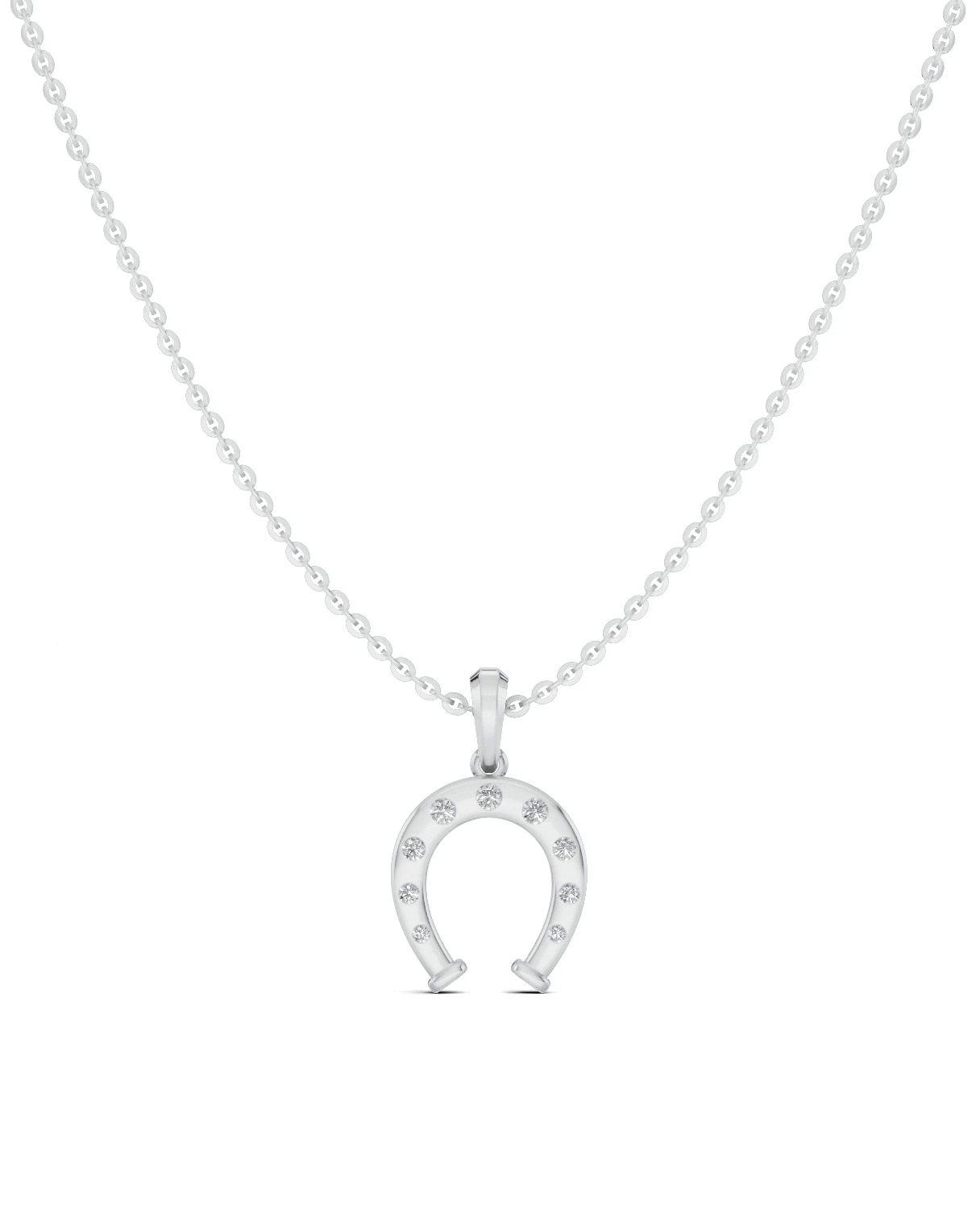 Platinized Sterling Silver