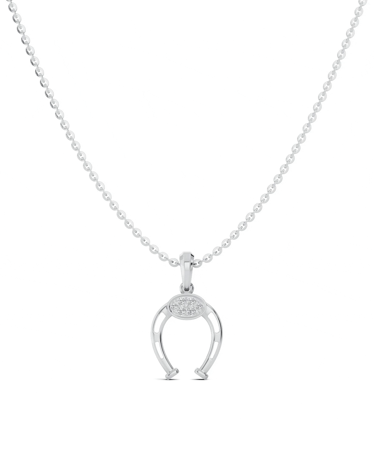 Platinized Sterling Silver