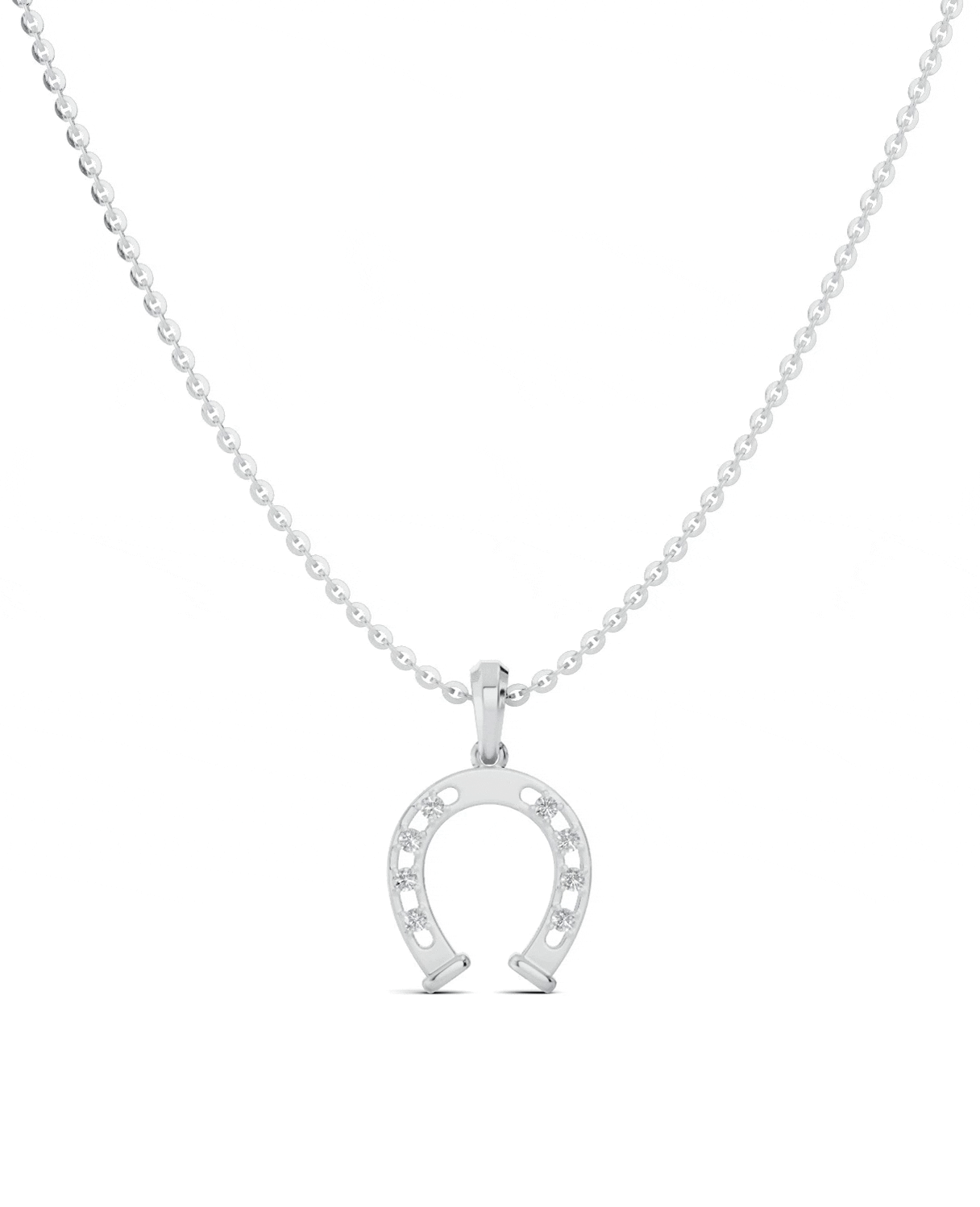 Platinized Sterling Silver