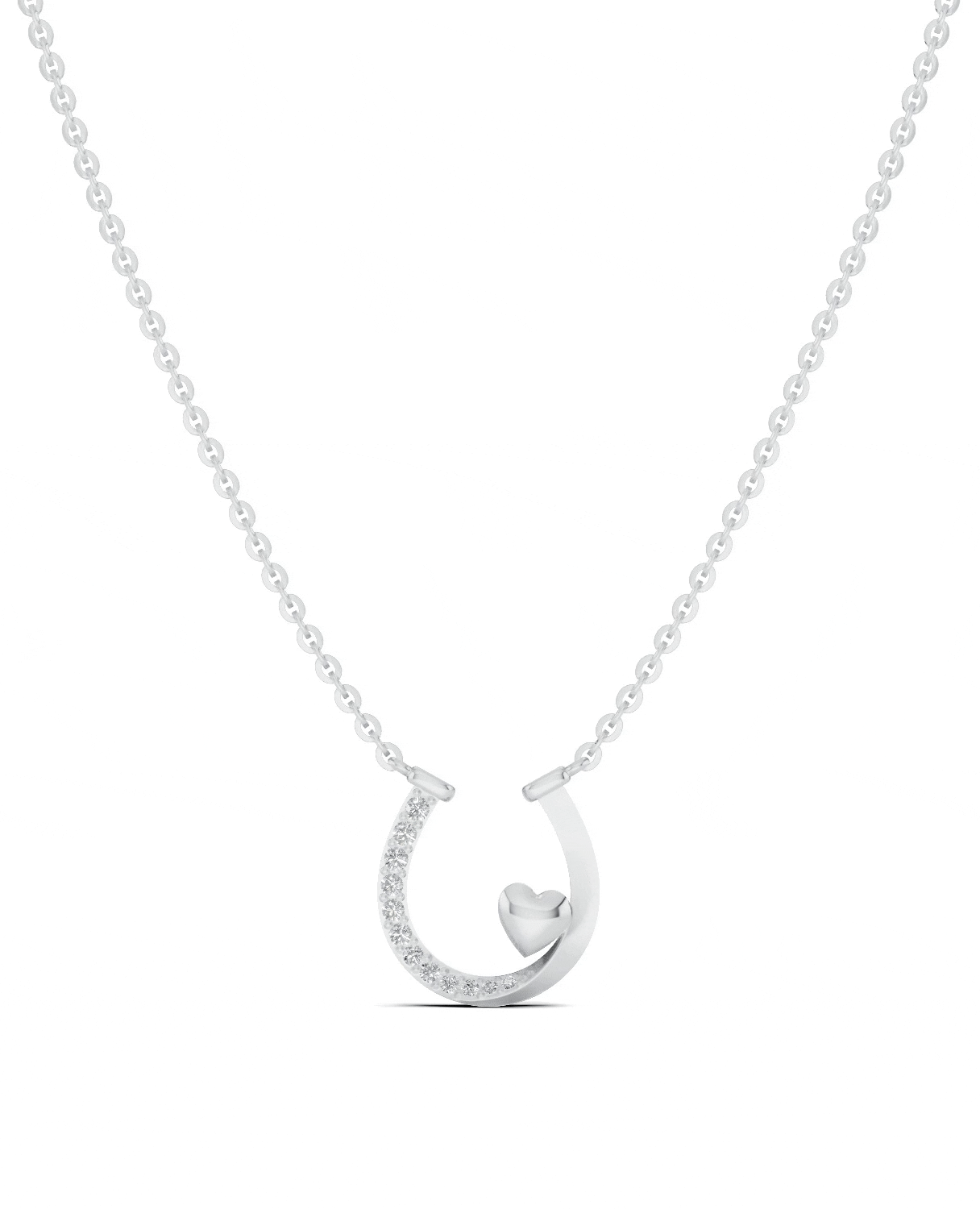 Platinized Sterling Silver