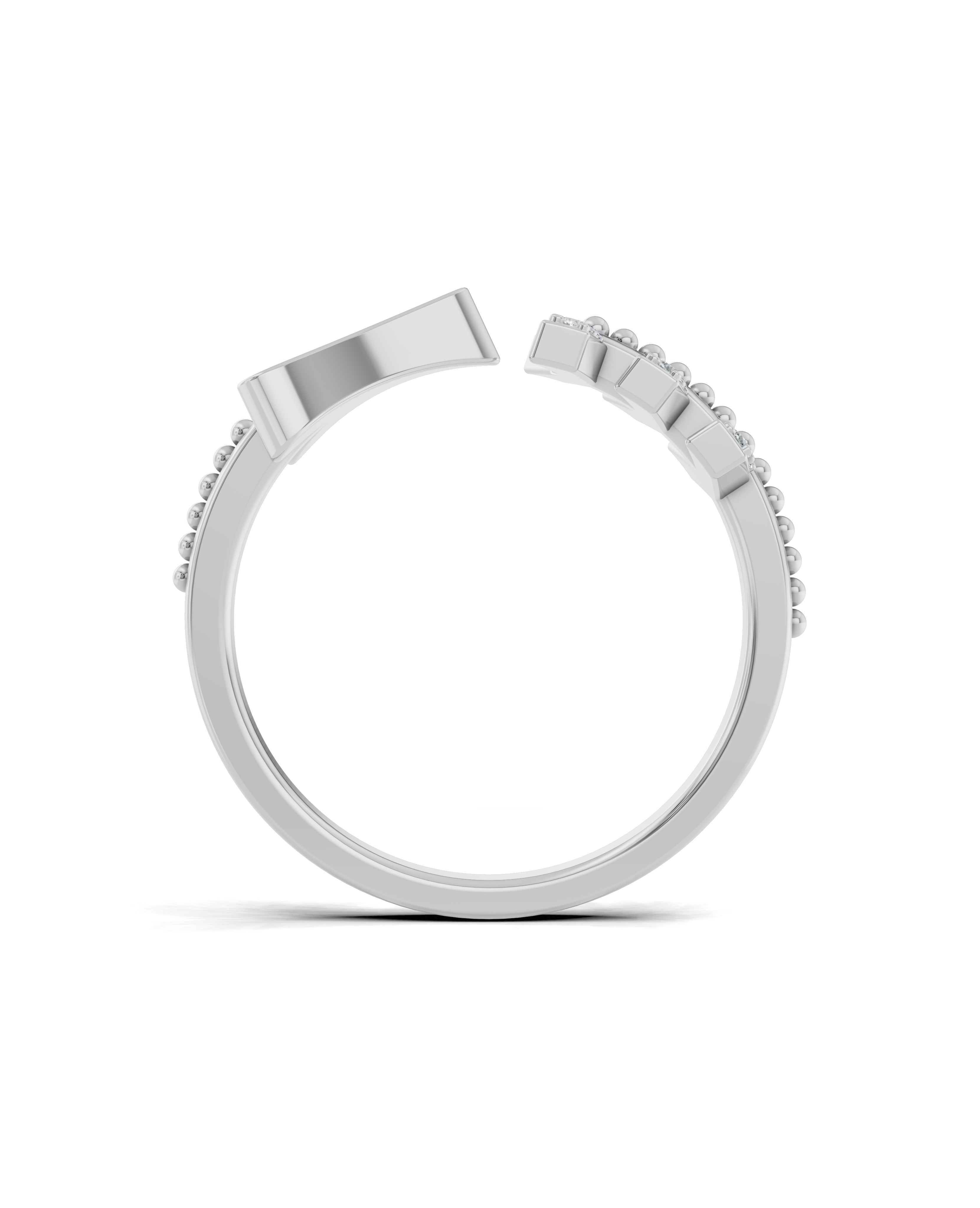 Platinized Sterling Silver