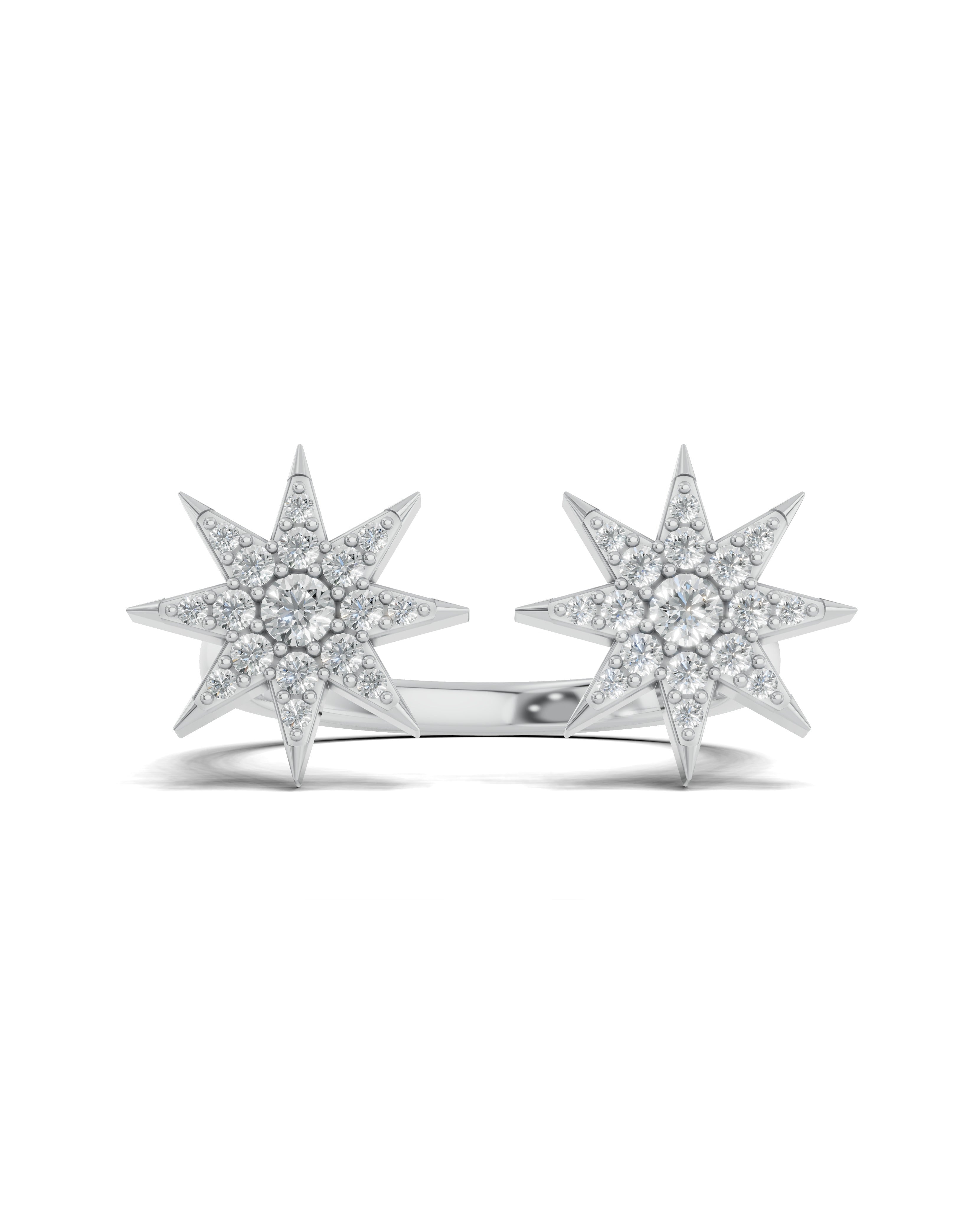 Platinized Sterling Silver