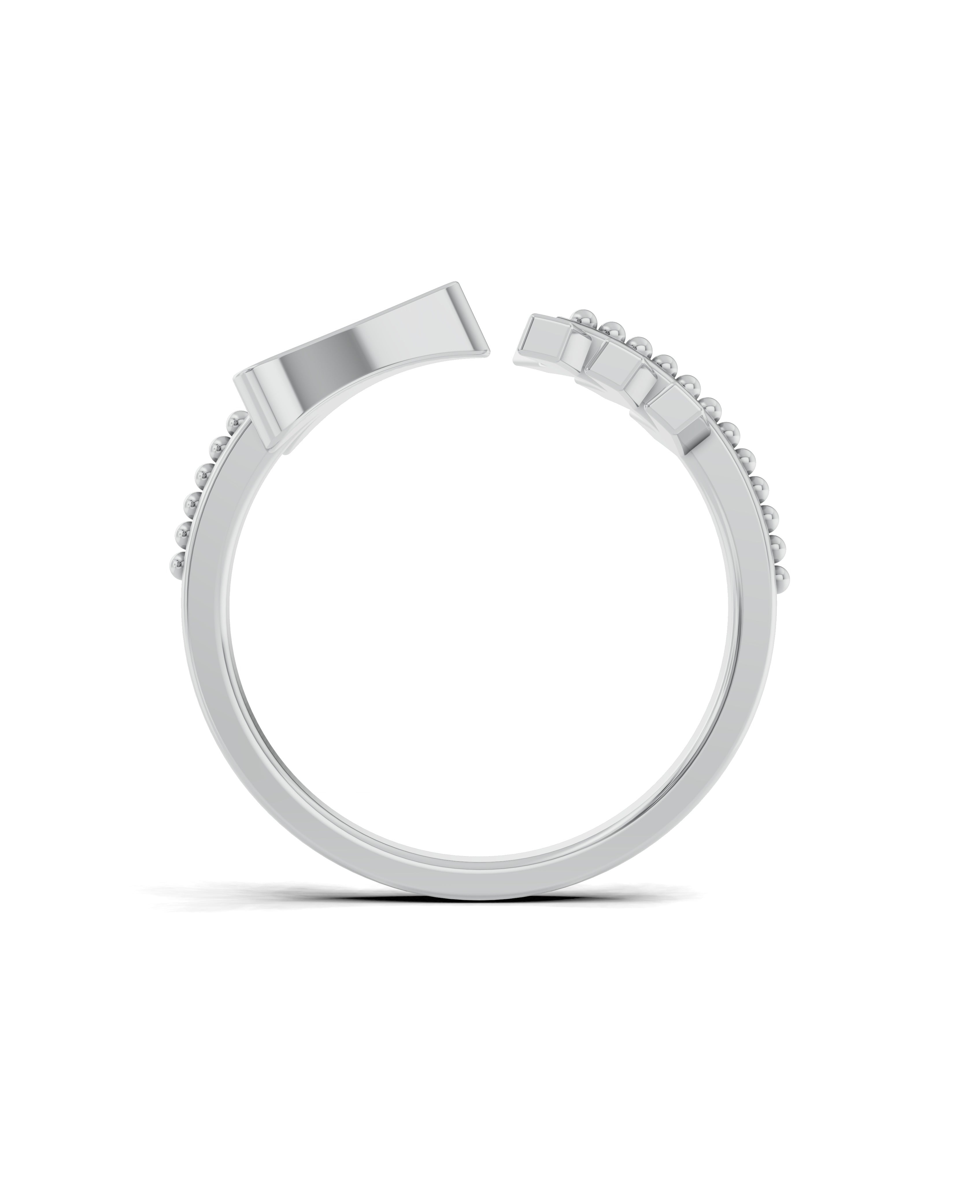 Platinized Sterling Silver