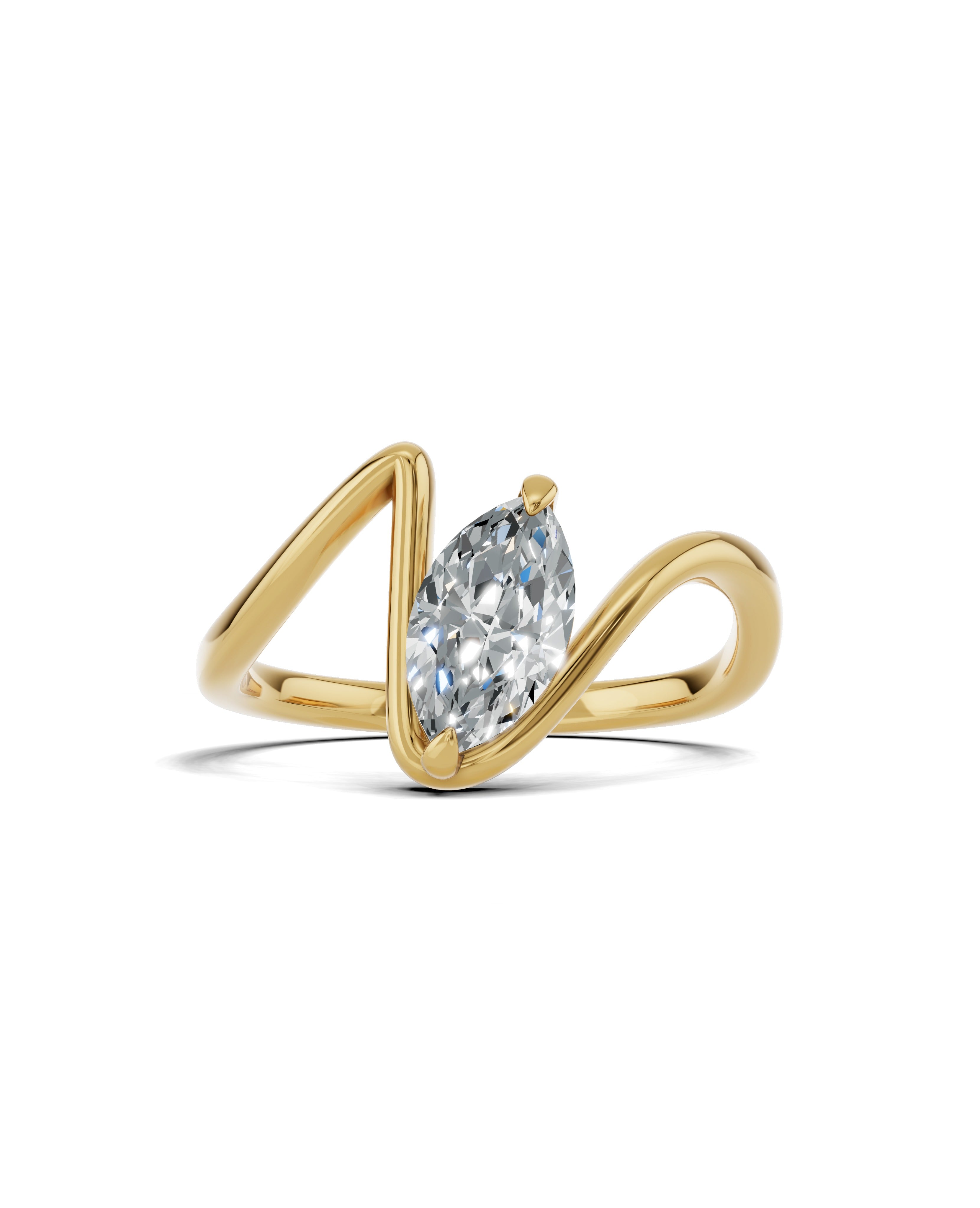 18K Vermeil Plated Sterling Silver